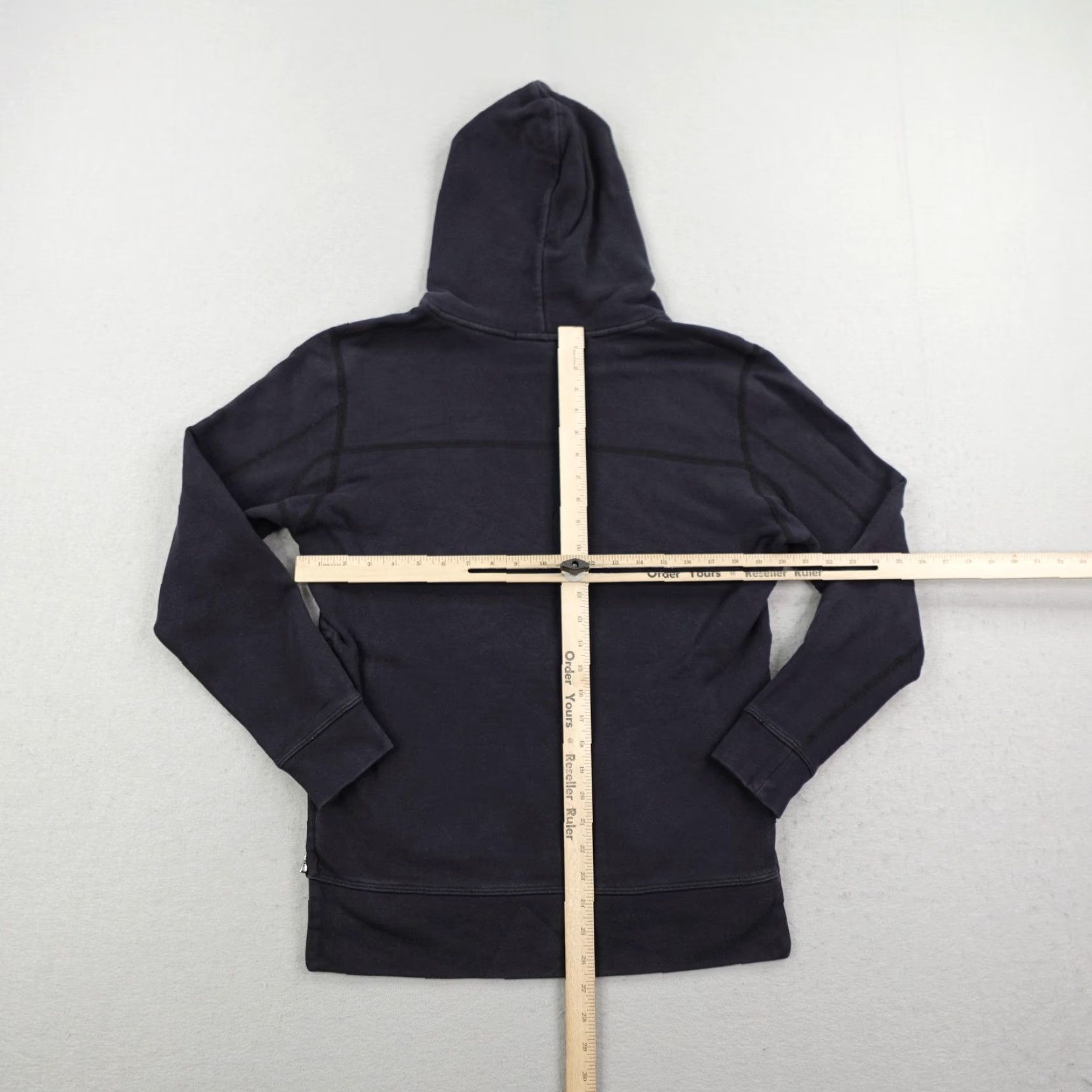 John Elliott VINTAGE John Elliott Hoodie Black Medium Pullover Side Zip Outdoor Sweatshirt Mens USA Size US M / EU 48-50 / 2 - 6 Thumbnail