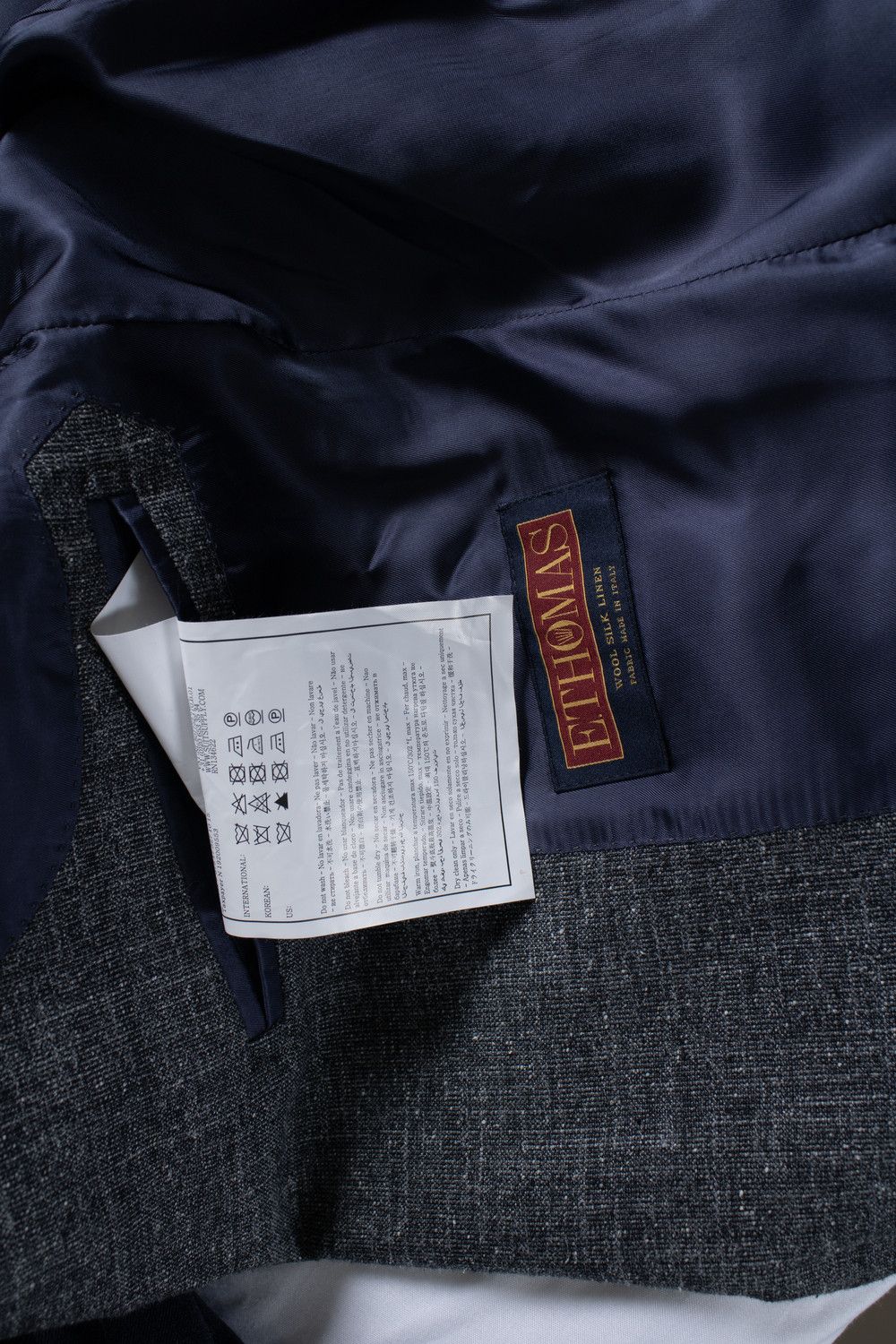 Suitsupply Suitsupply, grey Lazio single breasted suit Size 42L - 11 Thumbnail