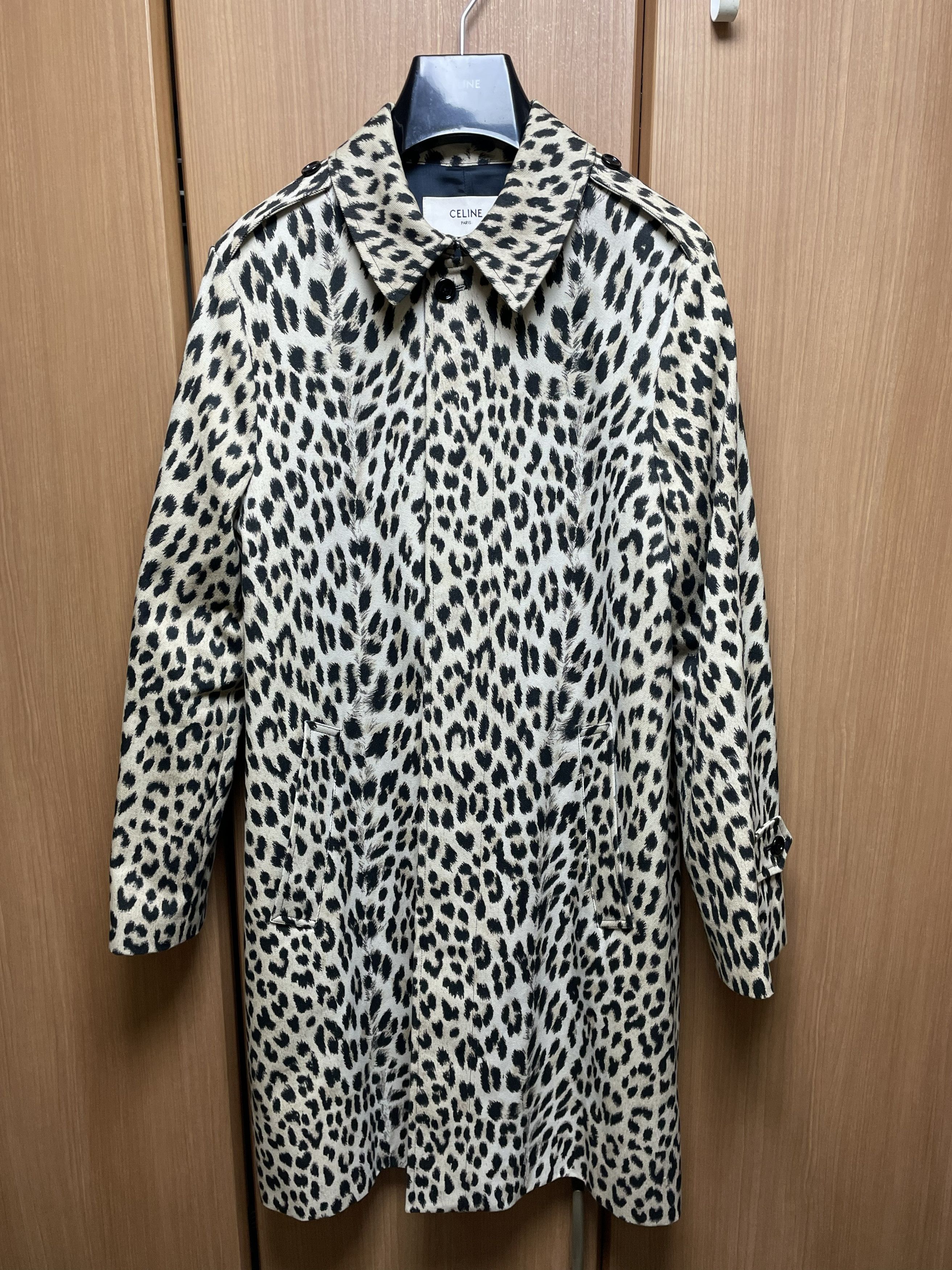 Hedi Slimane CELINE 19SS Leopard MAC DROIT Coat 46 Hedi Slimane Size US S / EU 44-46 / 1 - 2 Thumbnail