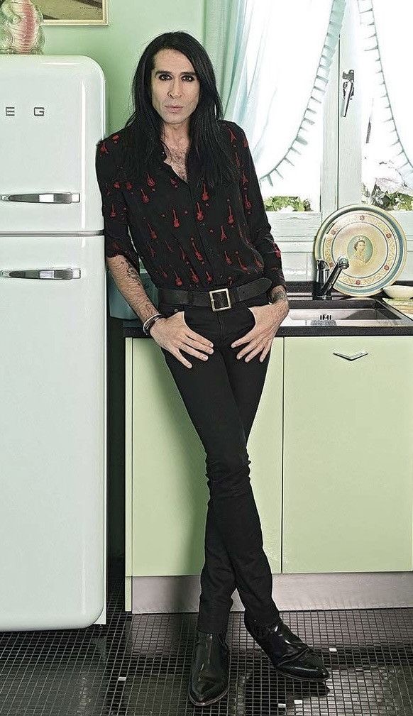 Hedi Slimane Saint Laurent Guitar Shirt Fw15 x Hedi Slimane Size US M / EU 48-50 / 2 - 9 Thumbnail