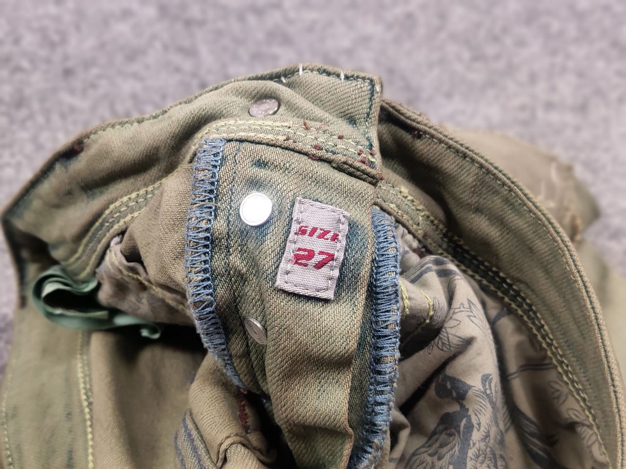 🤢 Miss Sixty Vintage Y2K Baggy Distressed Denim Jeans