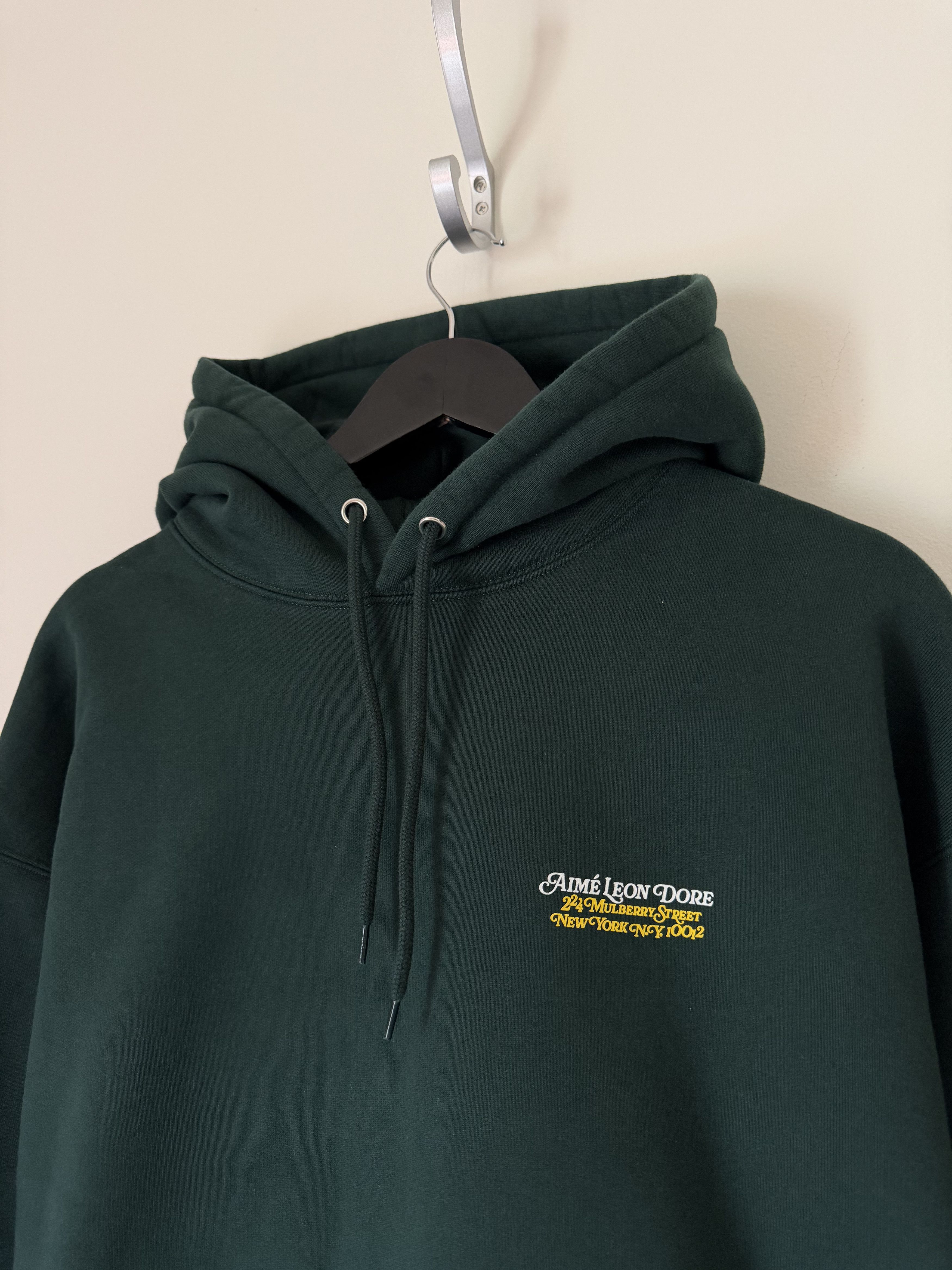 Aime Leon Dore Aime Leon Dore Monogram Crest Hoodie in Green Size US XL / EU 56 / 4 - 1 Thumbnail