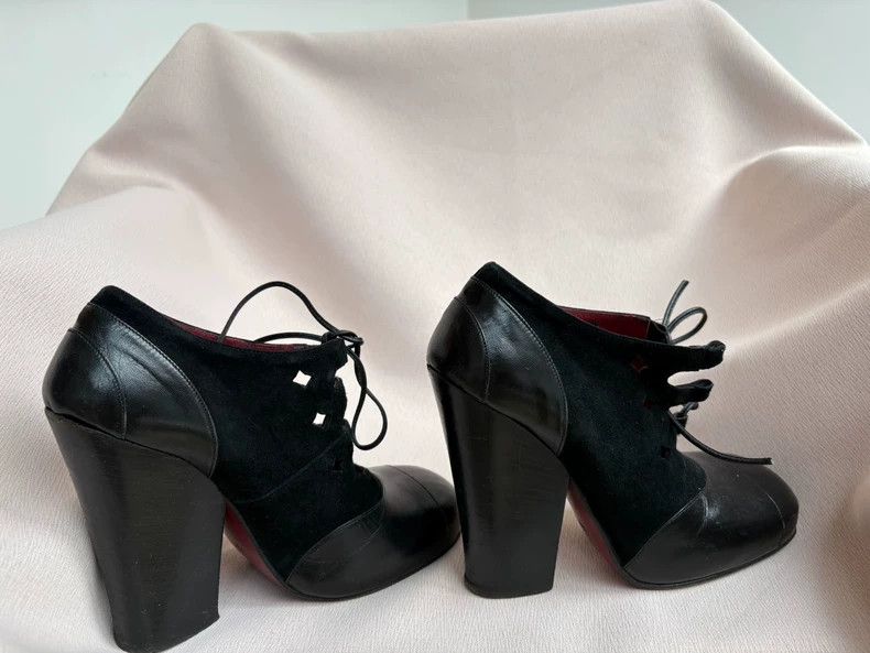 Vivienne Westwood Vivienne Westwood Black laced heels Size US 5.5 / IT 35.5 - 5 Thumbnail