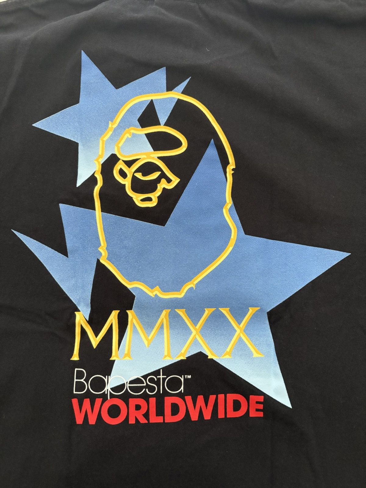 Bape Bape x Bapesta Worldwide Tee Size US L / EU 52-54 / 3 - 2 Thumbnail