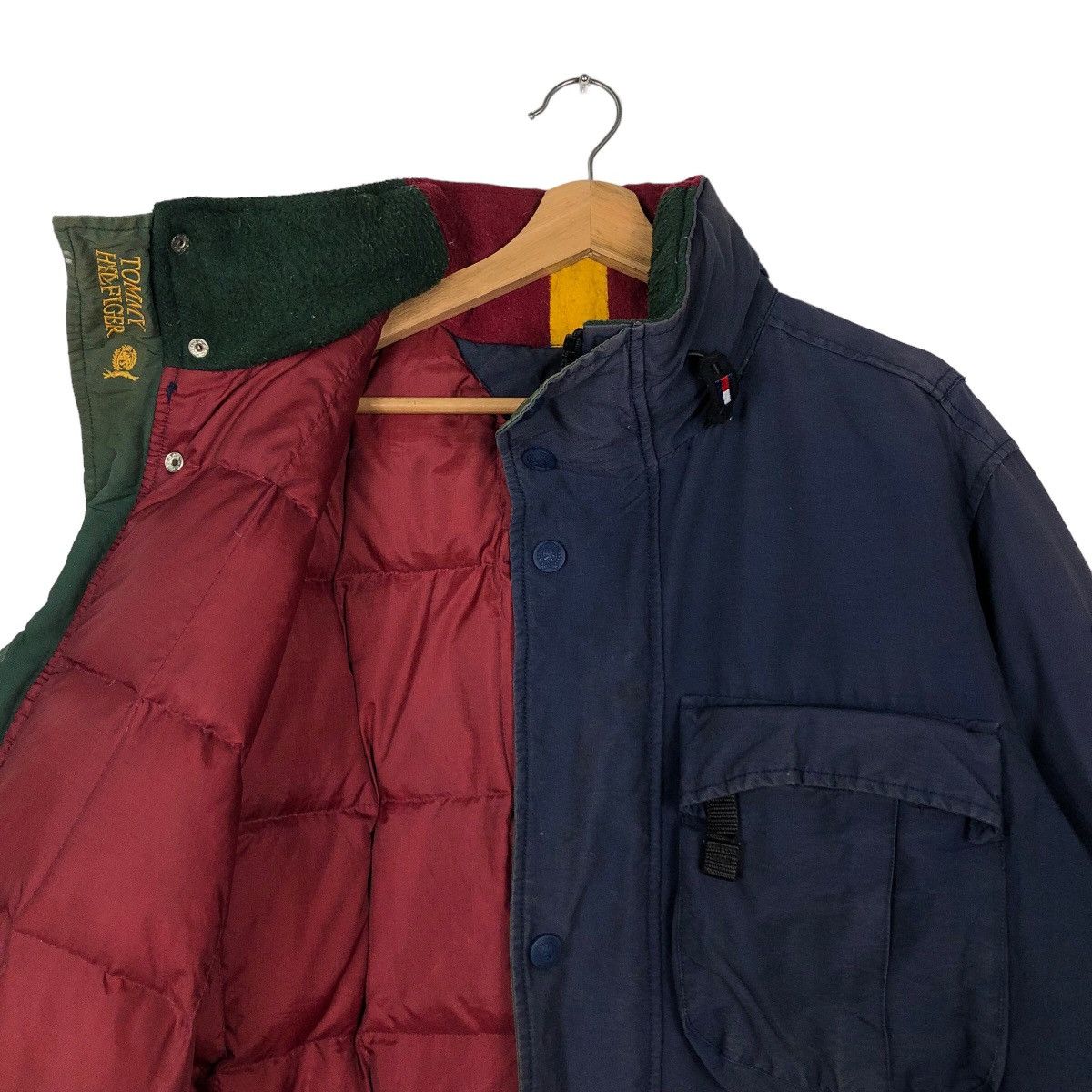 Japanese Brand 🔥90’s Vintage Hunting Jacket Cargo Pocket Tommy Hilfiger Size US S / EU 44-46 / 1 - 9 Thumbnail