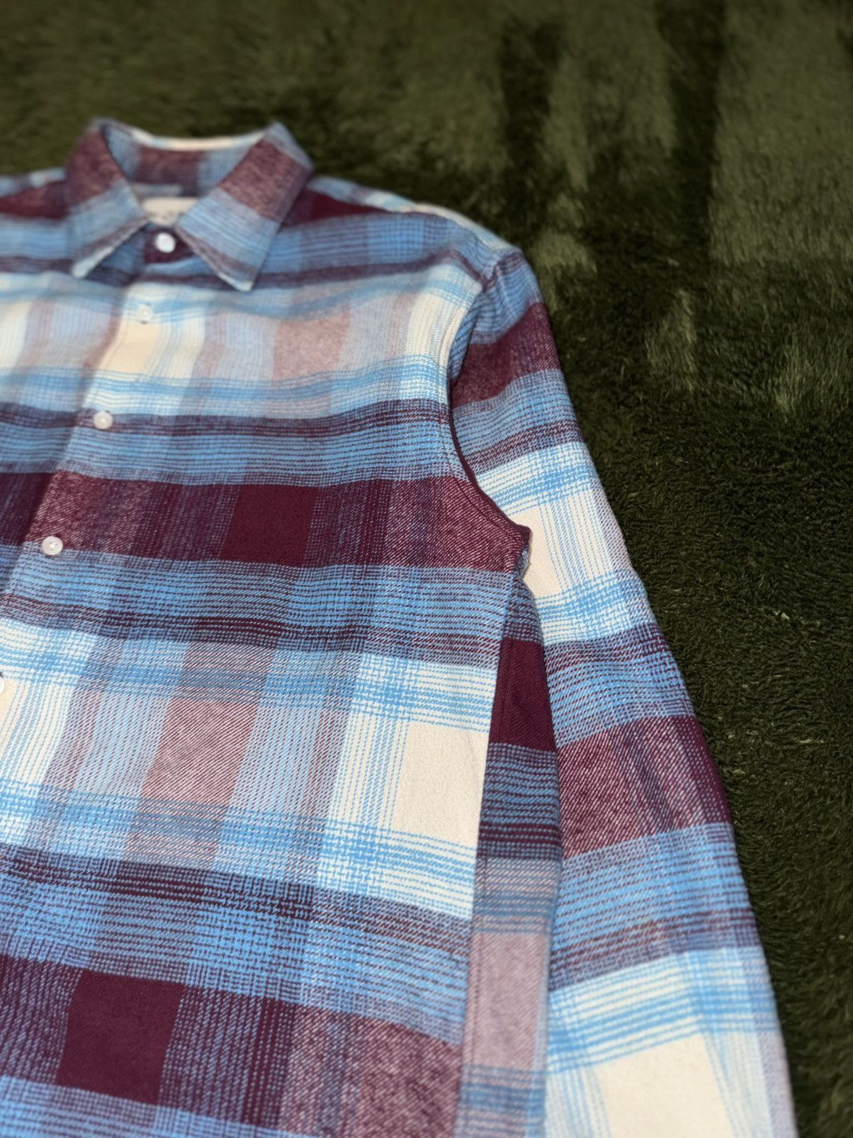NOMA t.d [3] NOMA t.d. Multi Check Flannel Shirt Size US XL / EU 56 / 4 - 4 Thumbnail