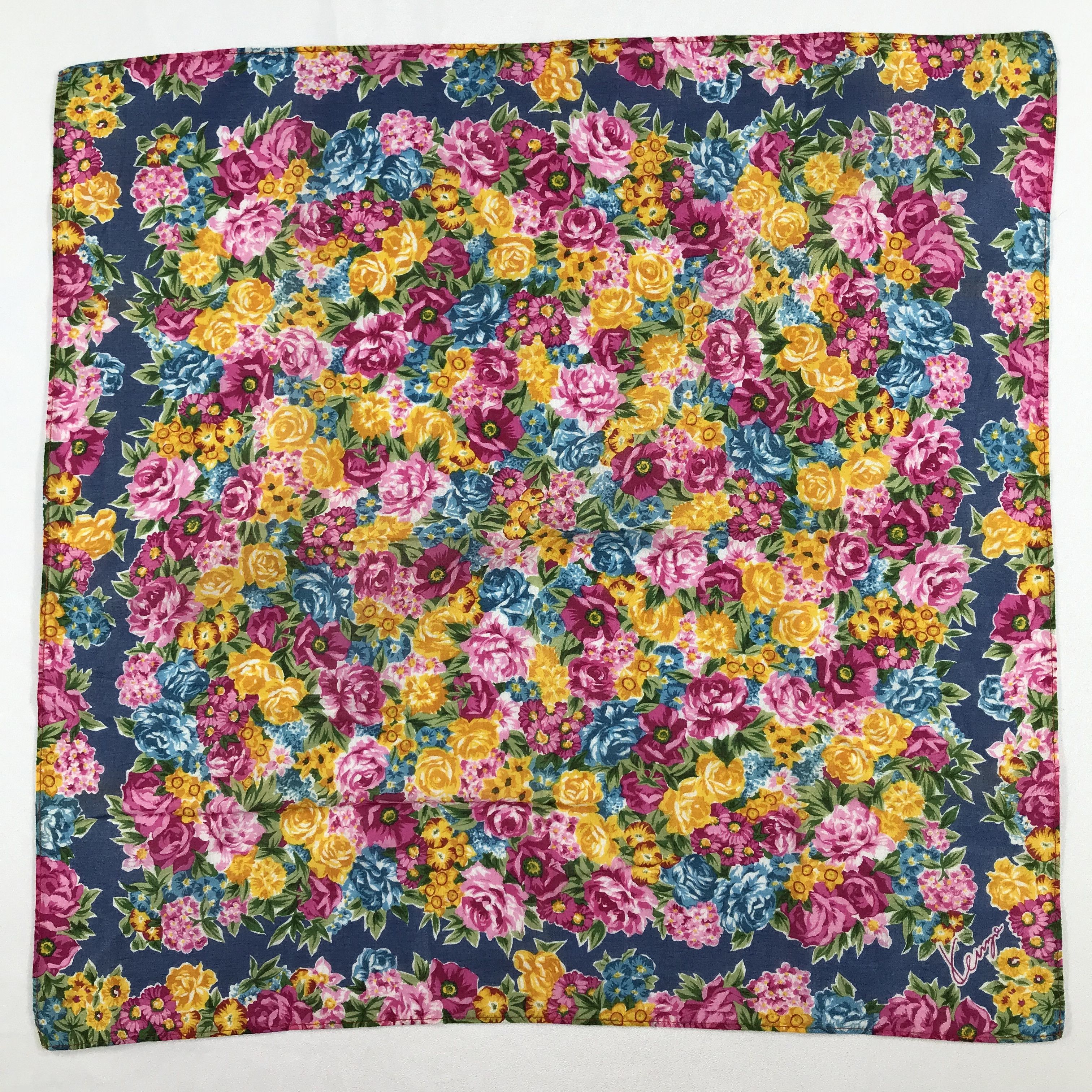 Kenzo × Vintage Kenzo Bandana / Handkerchief / Neckerchief - S2015 Size ONE SIZE - 1 Thumbnail