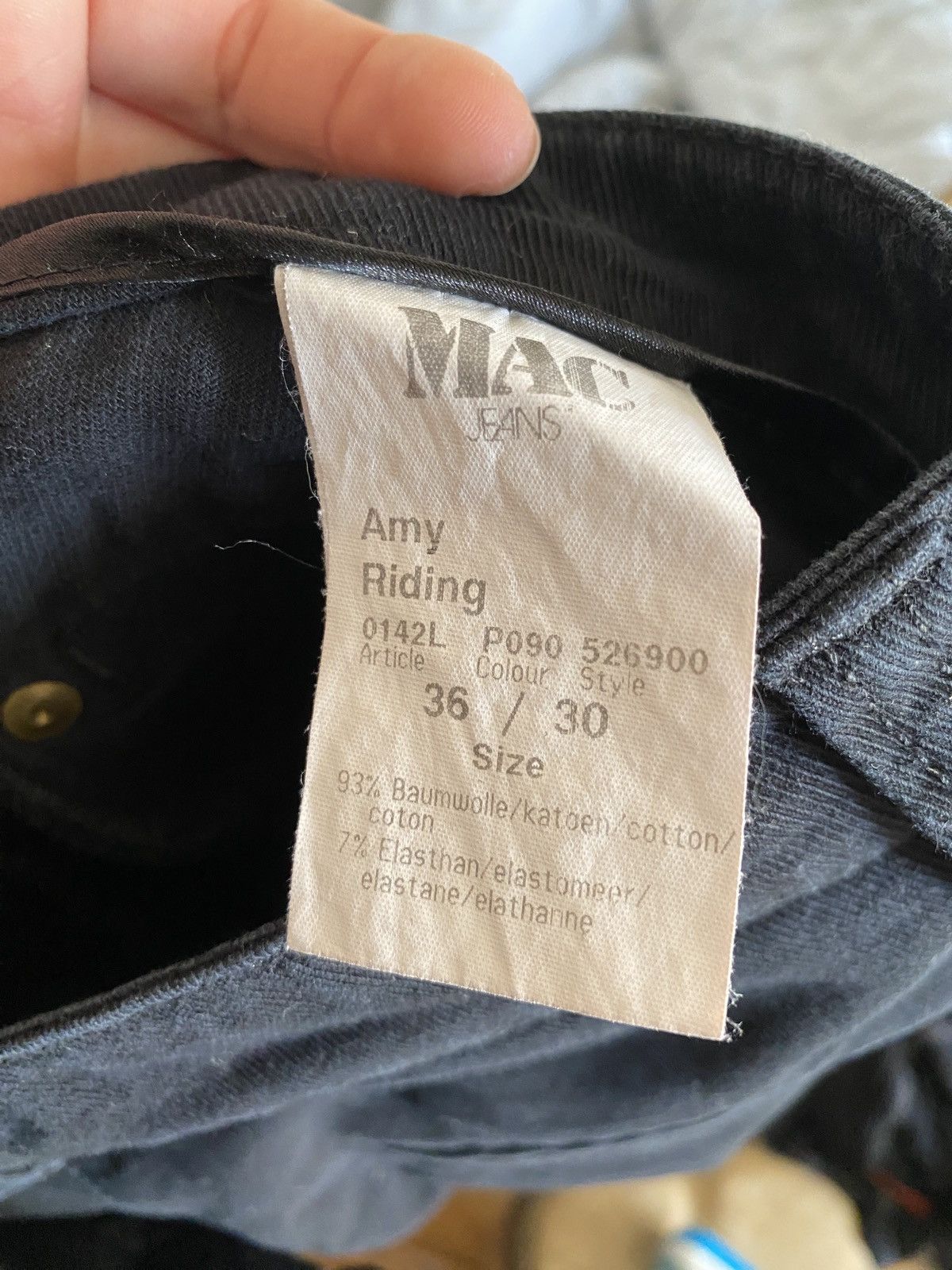 MAC Jeans Amy riding mac cotton jeans size 30 Size 27" / US 4 / IT 40 - 4 Thumbnail