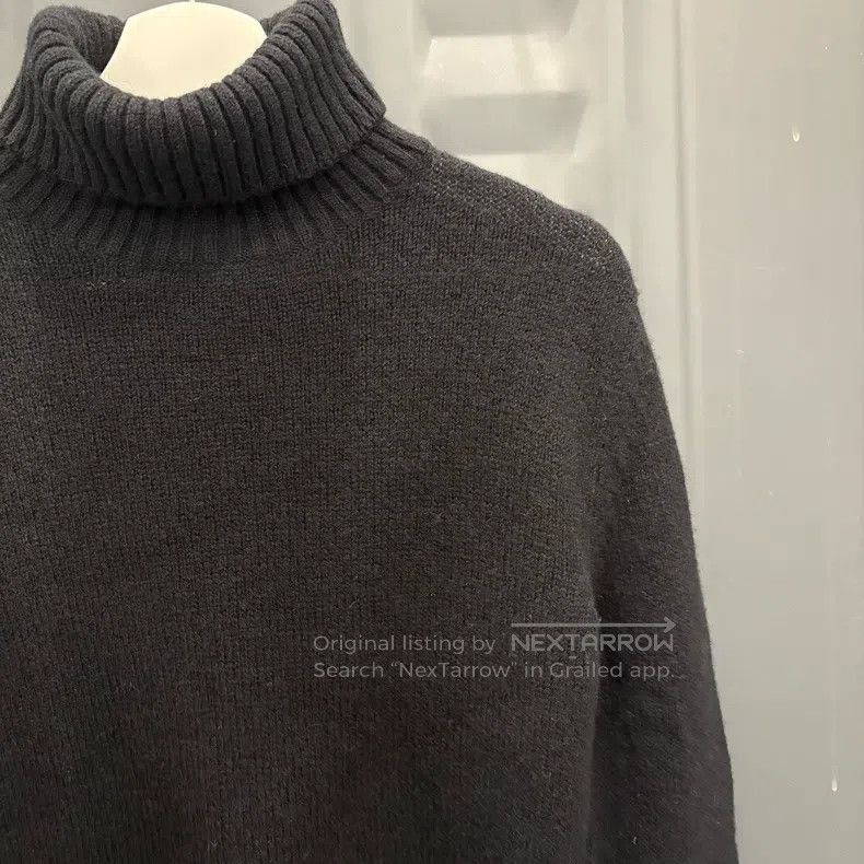 Saint Laurent Paris Saint Laurent Paris Black High-Neck Wool Sweater Size US S / EU 44-46 / 1 - 2 Thumbnail