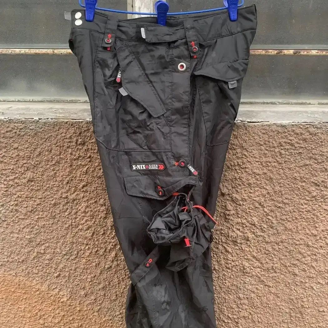 Goretex CRAZY💥 Nix Unisex Ski Multi Pocket Zip Pants Spring Waist L Size US 34 / EU 50 - 9 Thumbnail