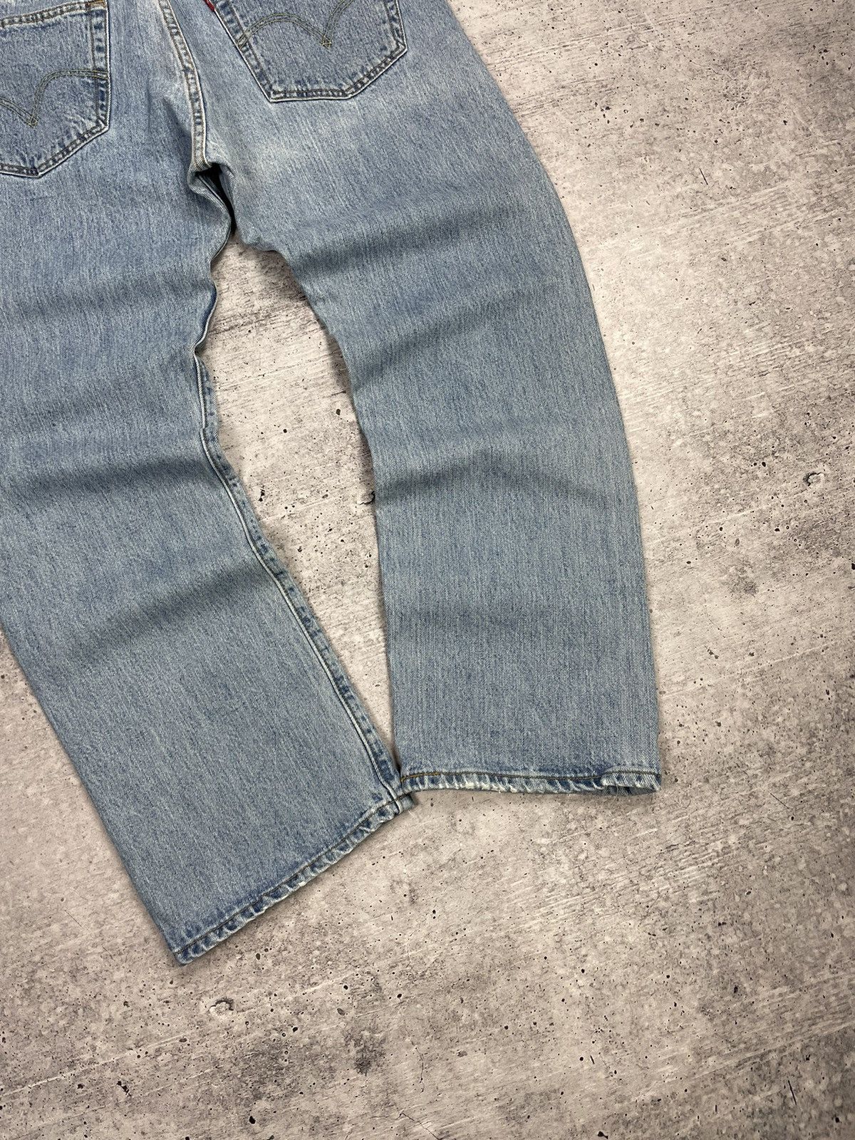 Levi's × Vintage Vintage Levi’s 501 Y2K Style Blue Stonewashed Denim Jeans Size US 36 / EU 52 - 16 Thumbnail