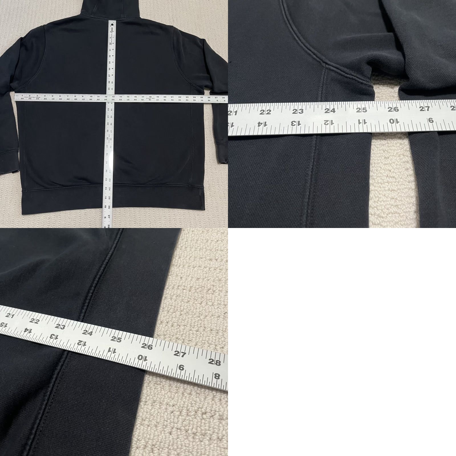 Nike VINTAGE Nike Hoodie Mens XL Pullover Hooded Sweatshirt Logo Just Do It Black Size US XL / EU 56 / 4 - 9 Thumbnail