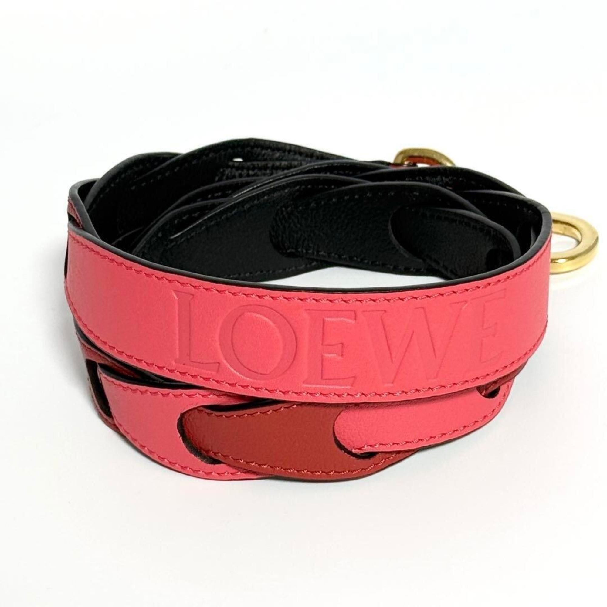 Loewe Loewe Women's Shoulder Bag Strap Belt Red Size ONE SIZE - 1 Thumbnail
