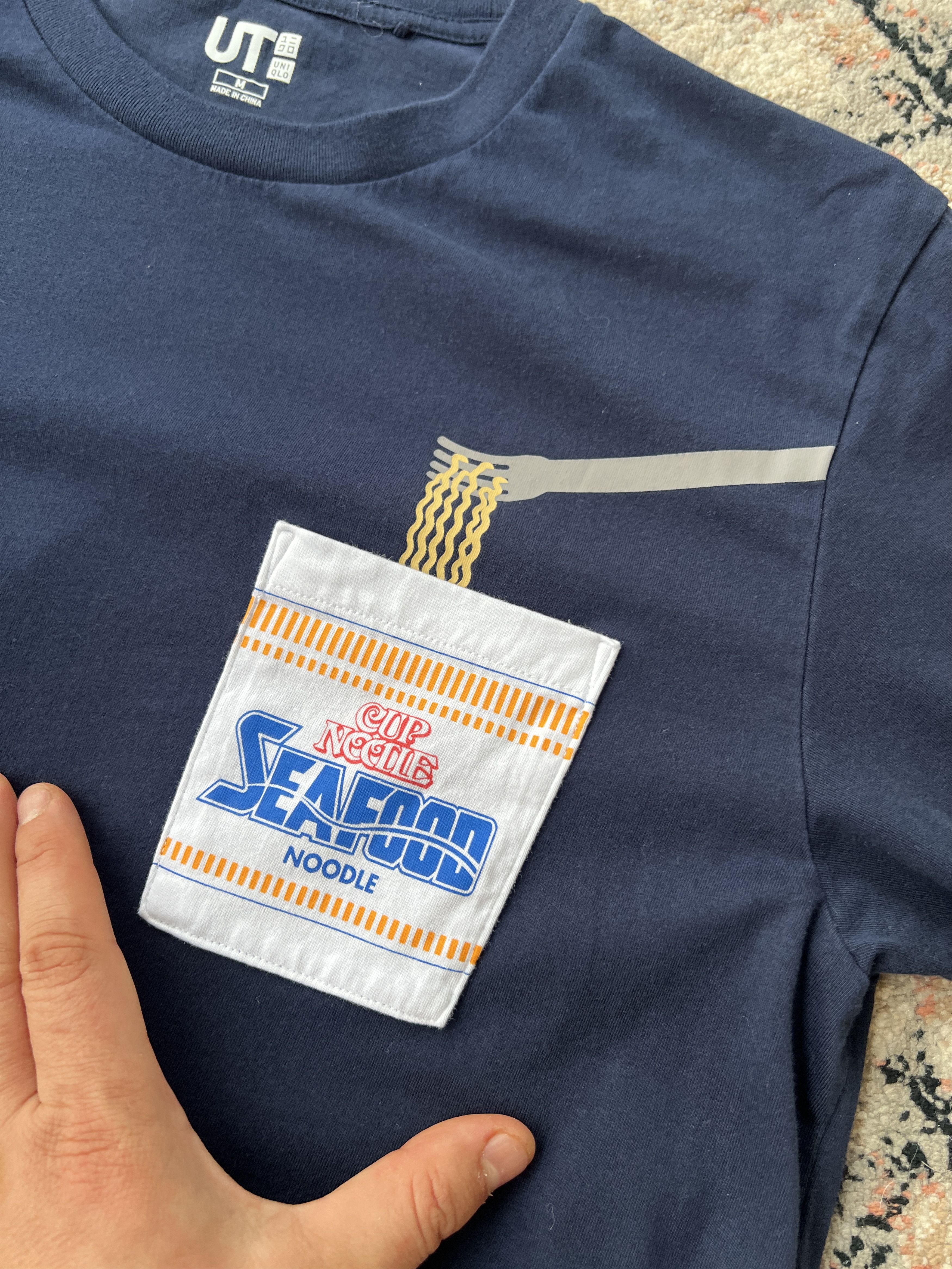 Uniqlo Uniqlo Sea Food Noodle Tee Size US M / EU 48-50 / 2 - 2 Thumbnail
