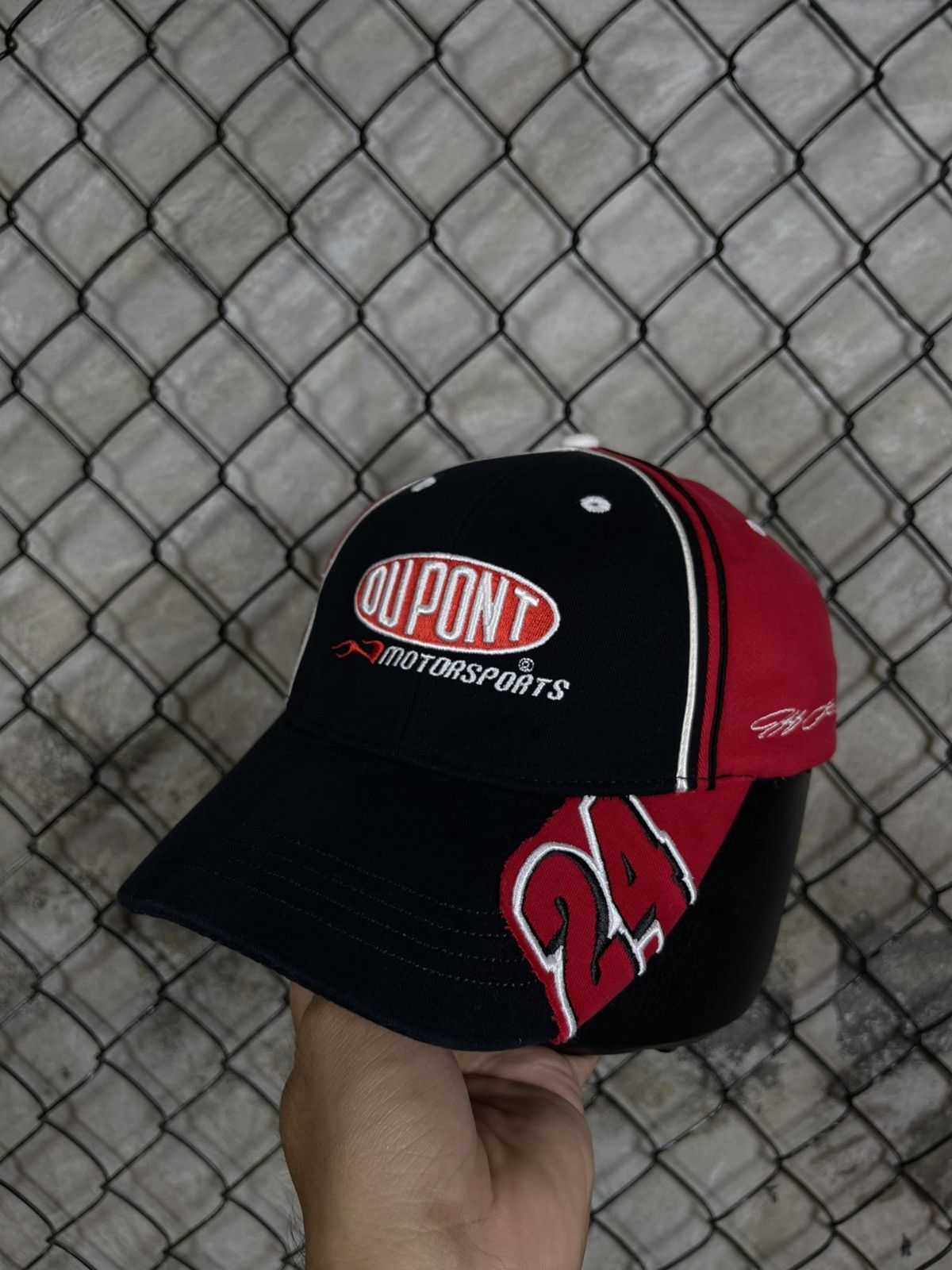 Chase Authentics Nascar Du Pont Motorsport by Chase Authentics Fitted Hat Size ONE SIZE - 2 Thumbnail