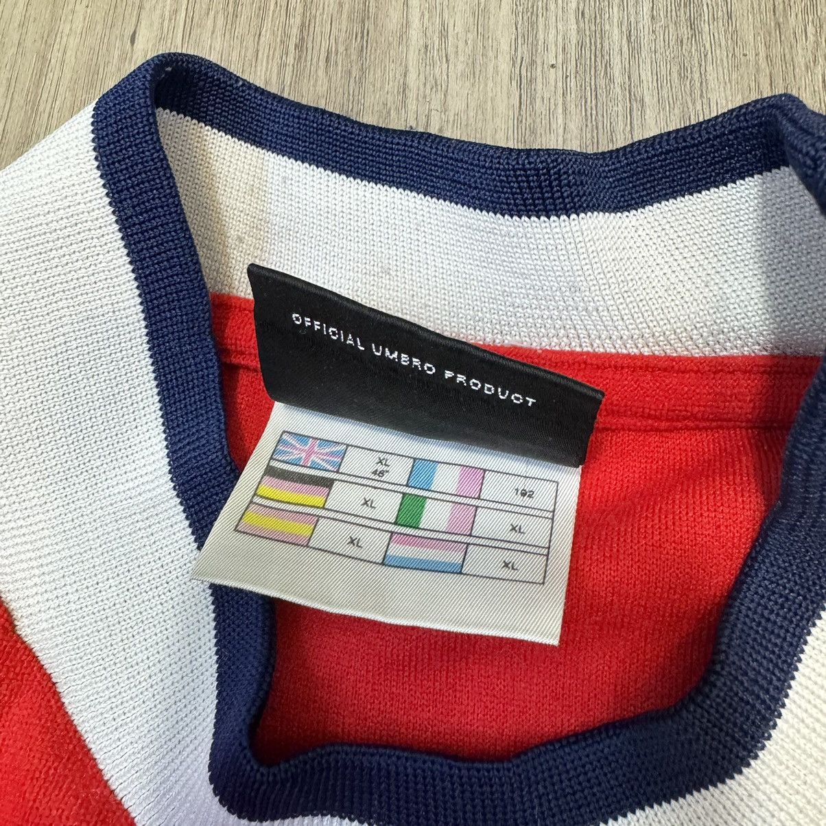 Umbro Norway Euro2000 home shirt #20 Solskjaer Size US XL / EU 56 / 4 - 7 Thumbnail