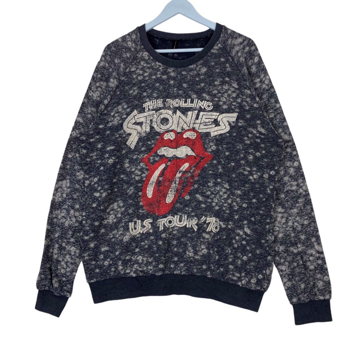The Rolling Stones × Vintage Vintage The Rolling Stones Crewneck Sweatshirt Size US XL / EU 56 / 4 - 2 Thumbnail