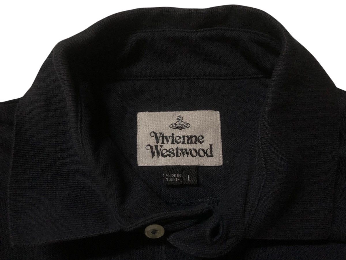 Vivienne Westwood VIVIENNE WESTWOOD Longsleeve Casual Polo Shirt Buttoned Down Size US L / EU 52-54 / 3 - 5 Thumbnail