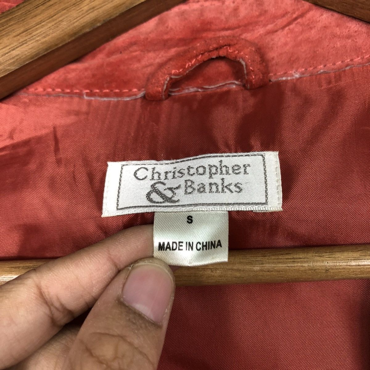 Japanese Brand 🔥VINTAGE CROPPED LEATHER JACKET CHRISTOPHER & BANKS Size S / US 4 / IT 40 - 17 Thumbnail