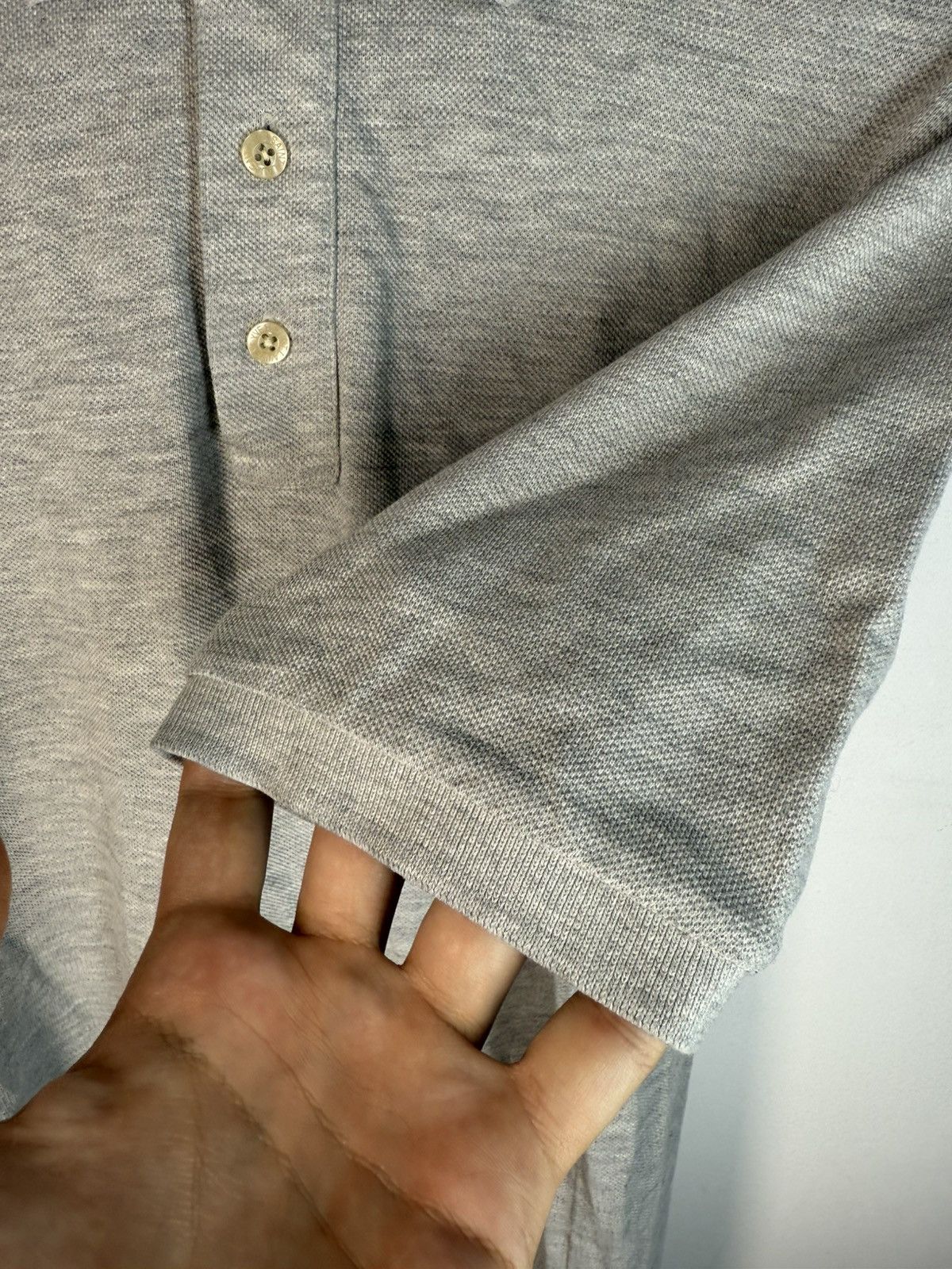 Yves Saint Laurent Grey YSL Polo Shirt Summer YSL T-shirt YSL Shirt Size US S / EU 44-46 / 1 - 11 Thumbnail
