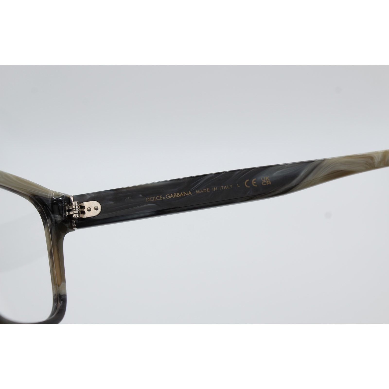 Dolce & Gabbana Dolce & Gabbana DG 3362 3390 Eyeglasses Black Marble Size ONE SIZE - 4 Thumbnail