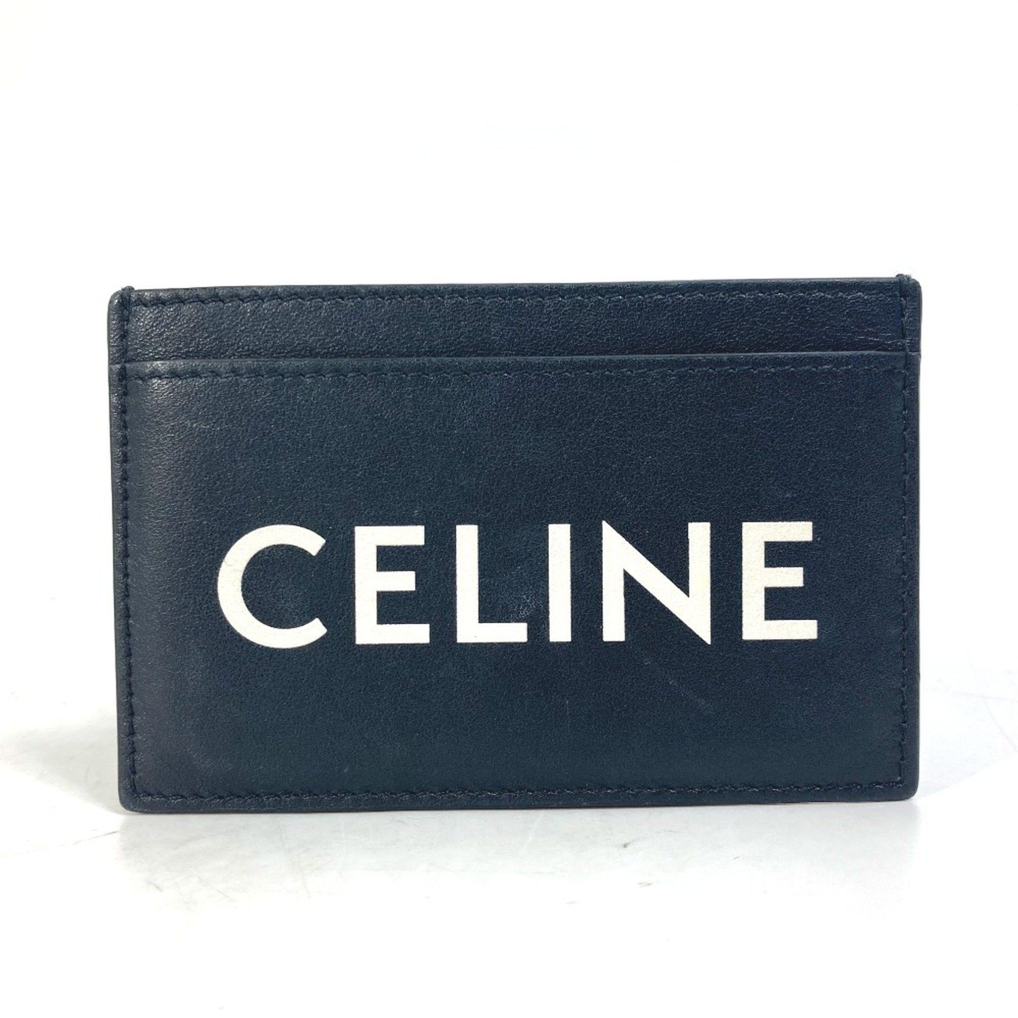 Celine CELINE Card holder Pass Case Card Case Card Case Black White Size ONE SIZE - 1 Thumbnail
