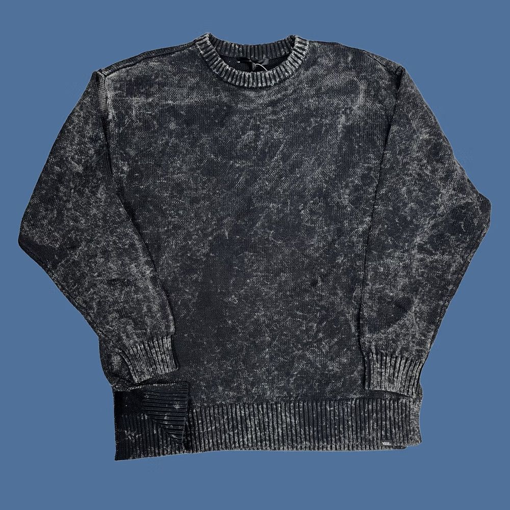 Vans VANS Thurston Oversized Bleached Sweater Parisian Night S Womens Pullover Multicolor Punk Activewear Shirt Size S / US 4 / IT 40 - 1 Preview