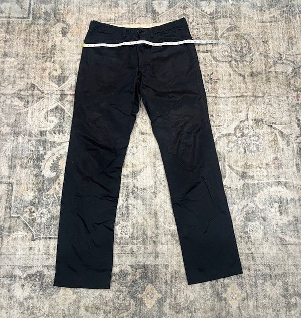 Dries Van Noten Dries Van Noten Black Cotton–Polyamide Trousers (Size 48) Size US 32 / EU 48 - 3 Thumbnail