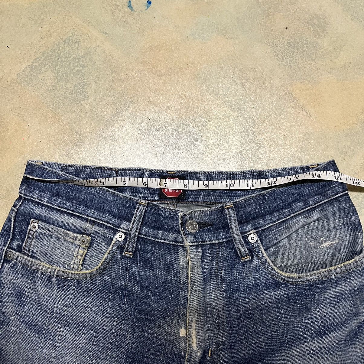 Edwin × Japanese Brand Edwin 503 Gore Windstoper Distressed Denim Jeans Size US 30 / EU 46 - 10 Thumbnail