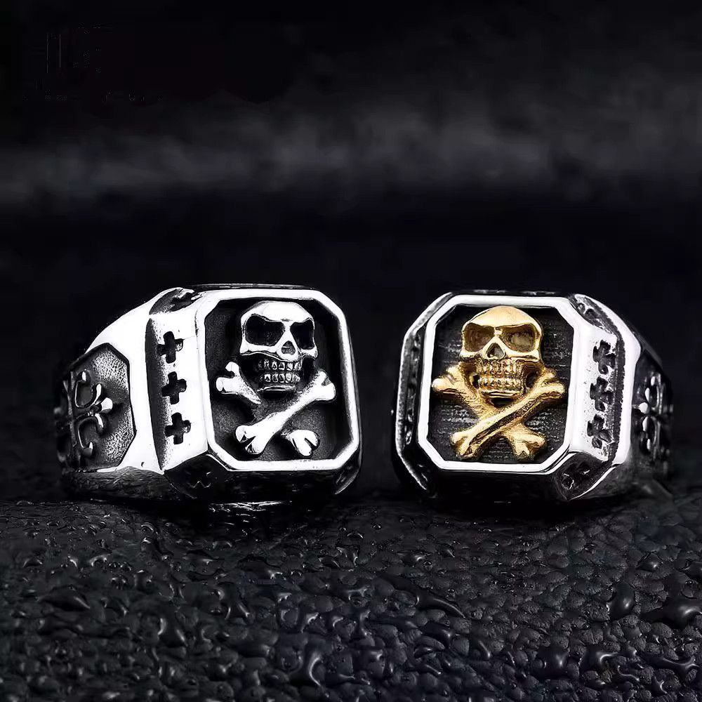 Jewelry Vintage Jewelry Rings Open Size Chrome Ring (Size 7-13) Size ONE SIZE - 6 Thumbnail
