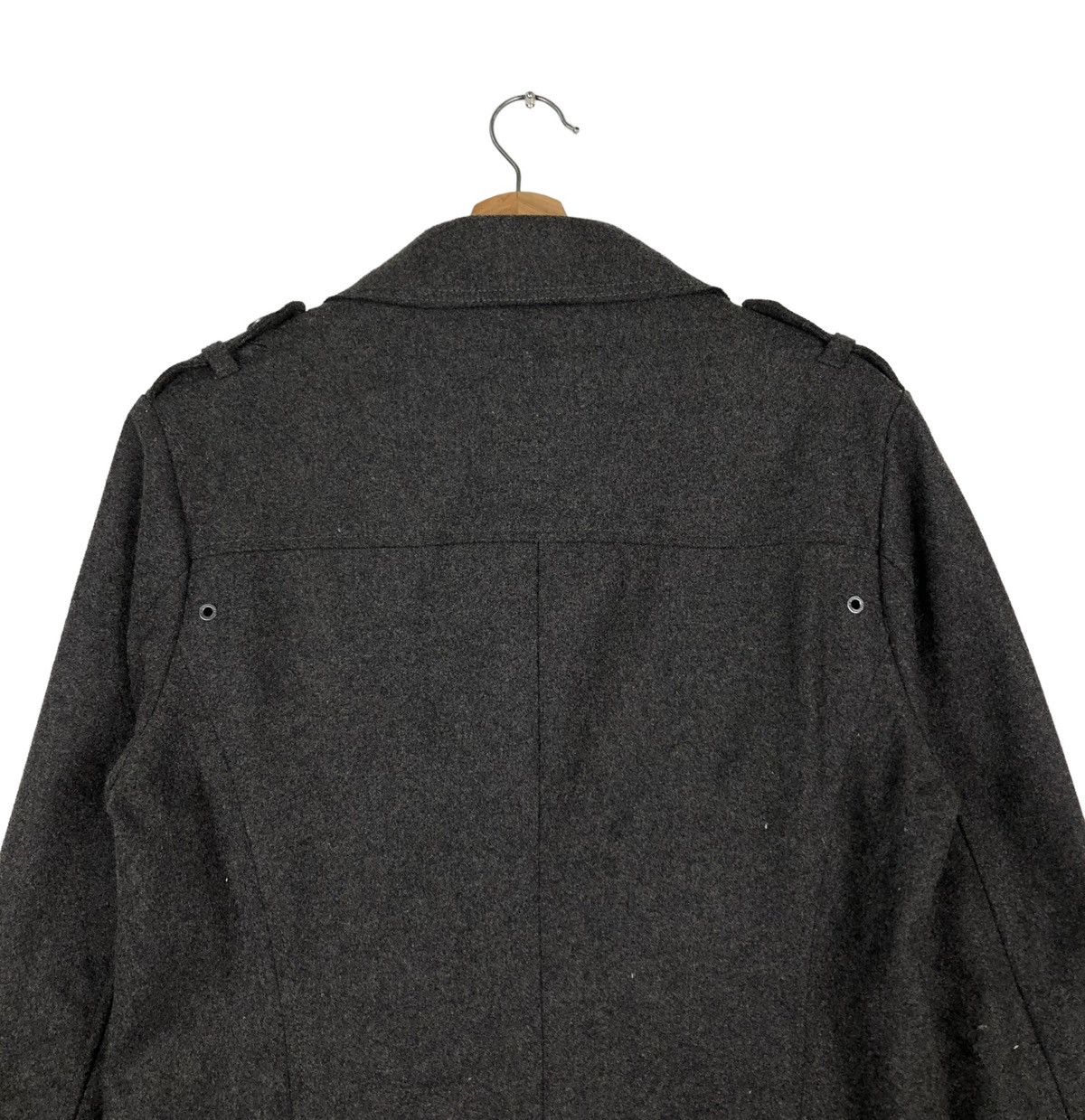 PPFM 🔥VINTAGE WOOL BIKER JACKET PPFM JAPAN DOUBLE LAYER Size US M / EU 48-50 / 2 - 11 Thumbnail