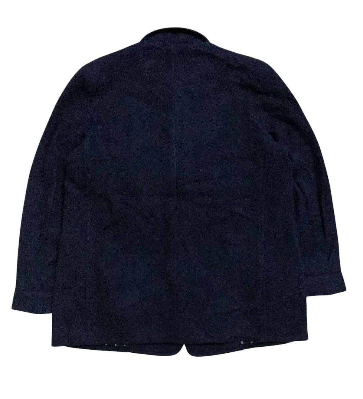 45rpm × Yohji Yamamoto 💥Forty Five 45Rpm Studio Wool Coat Jacket Size US L / EU 52-54 / 3 - 3 Thumbnail