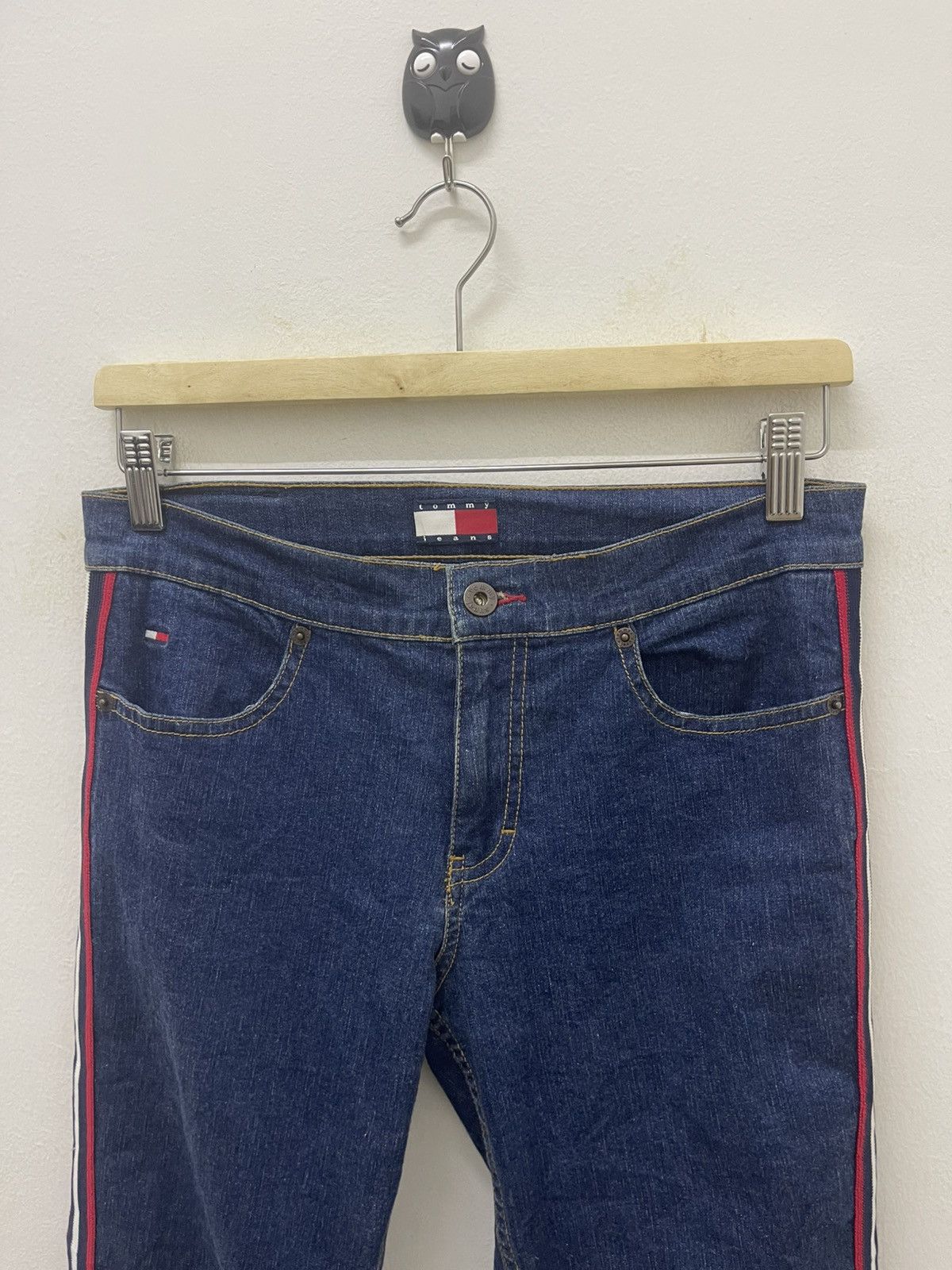 Tommy Jeans Rare Vintage TOMMY JEANS Side Taped Size 28" / US 6 / IT 42 - 4 Thumbnail