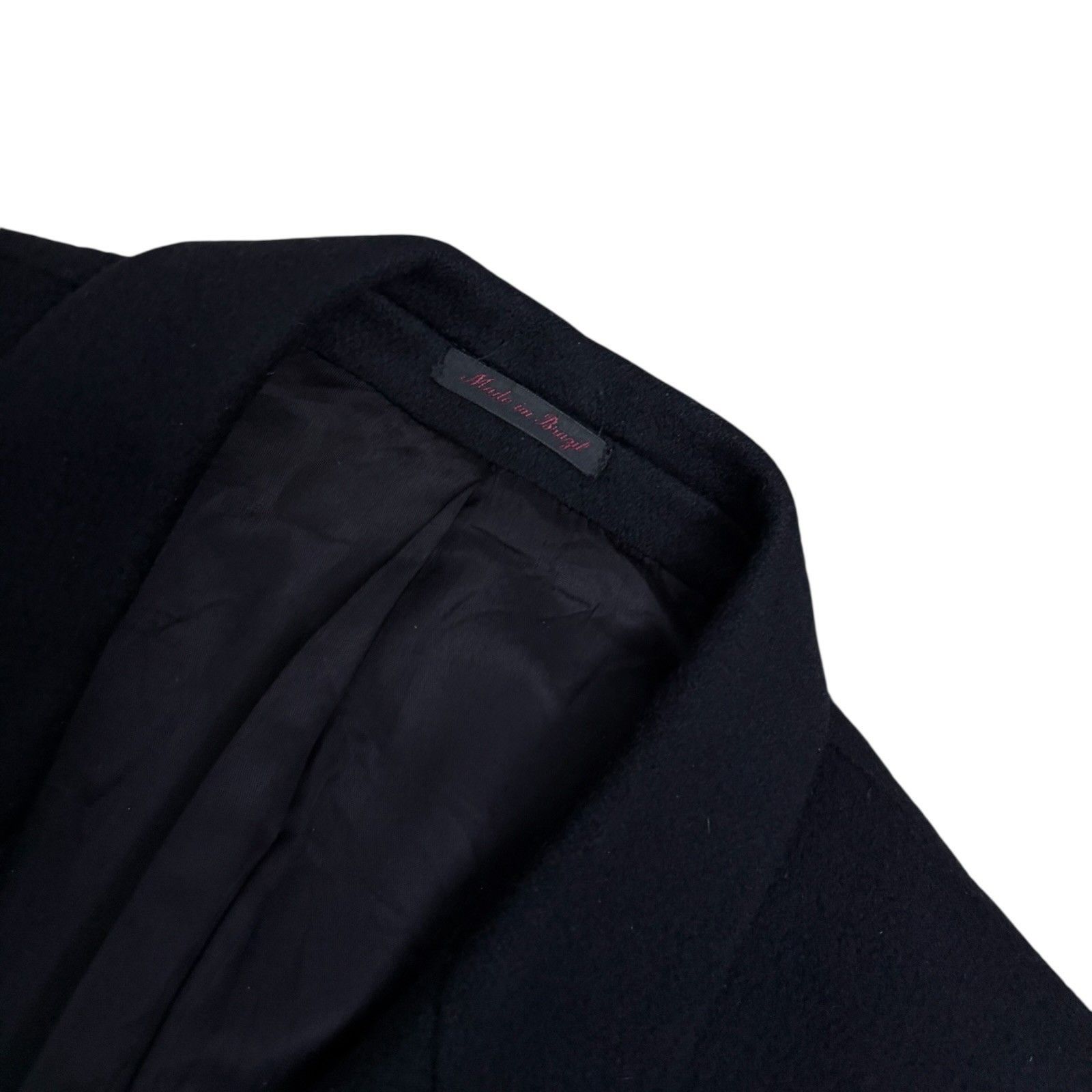Cerruti 1881 NINO CERRUTI RUE ROYALE Pure Wool Vintage 90s Pea Coat XL Size US XL / EU 56 / 4 - 7 Thumbnail
