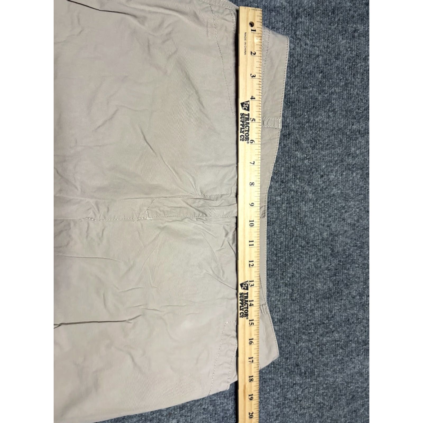 Vintage Chico's Cropped Pants Womens Size 2 Beige Cotton Spandex Capris City Minimalist Capsule Size 26" / US 2 / IT 38 - 4 Thumbnail