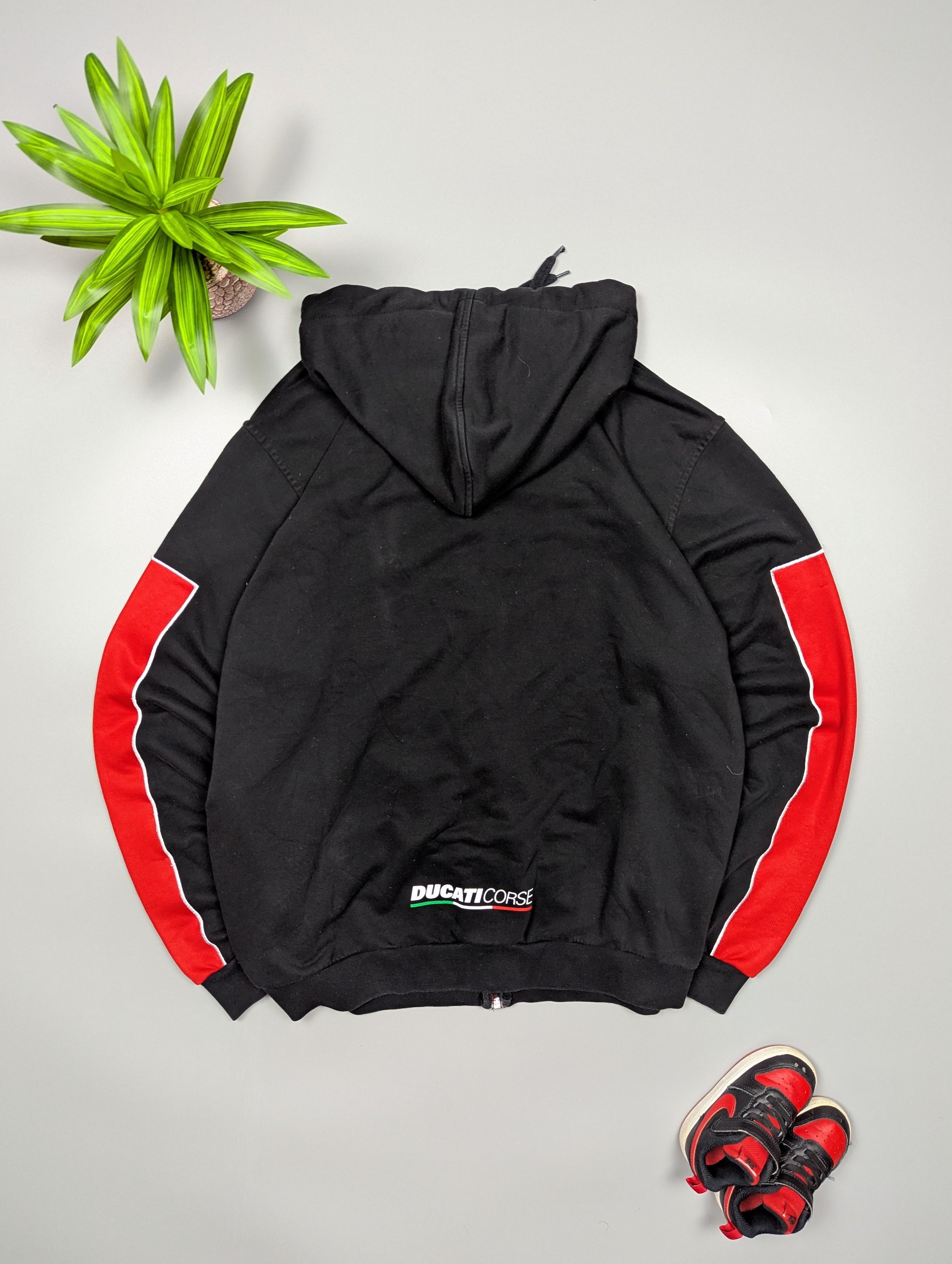 Ducati Ducati Corse Speed Moto Hoodie Men Zip Up Logo Racing Jacket Size US XXL / EU 58 / 5 - 6 Thumbnail