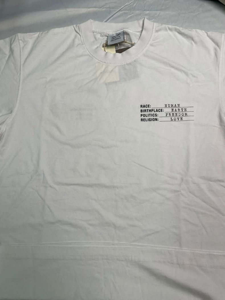 Vetements Vetements Vettemon Birth Certificate Letter Printed 2021AW Size US S / EU 44-46 / 1 - 1 Thumbnail