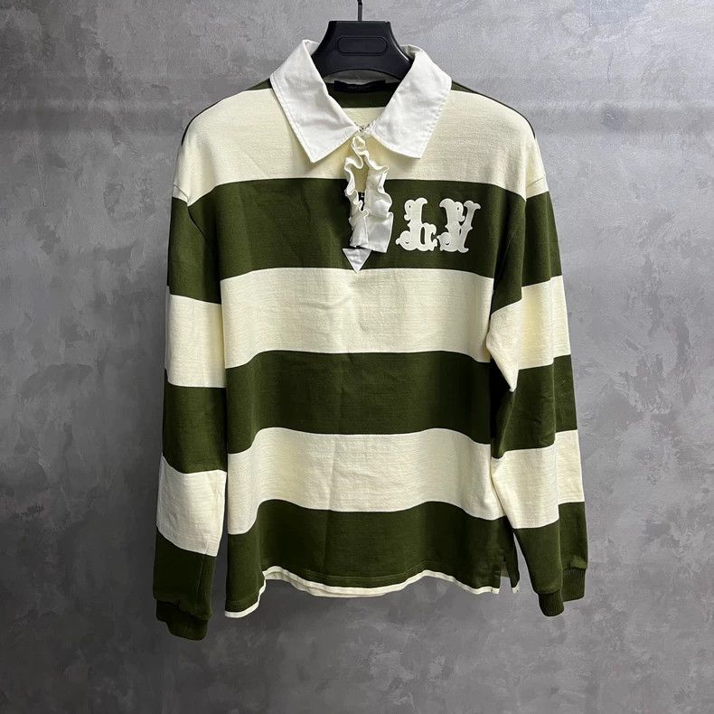 Louis Vuitton Louis Vuitton 24 Latest Green Letter Logo Stripe Printed Lo Size US L / EU 52-54 / 3 - 1 Thumbnail