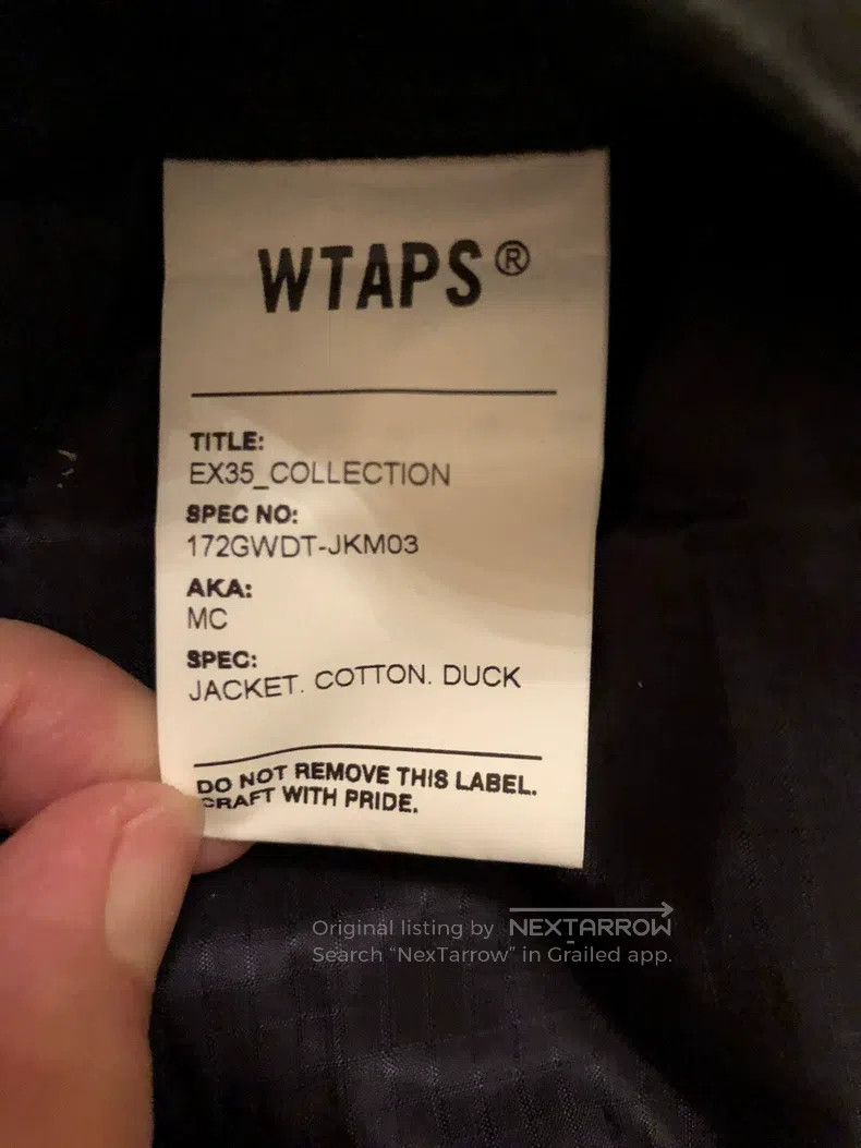 Wtaps Wtaps Padded jacket Black Size US S / EU 44-46 / 1 - 3 Thumbnail