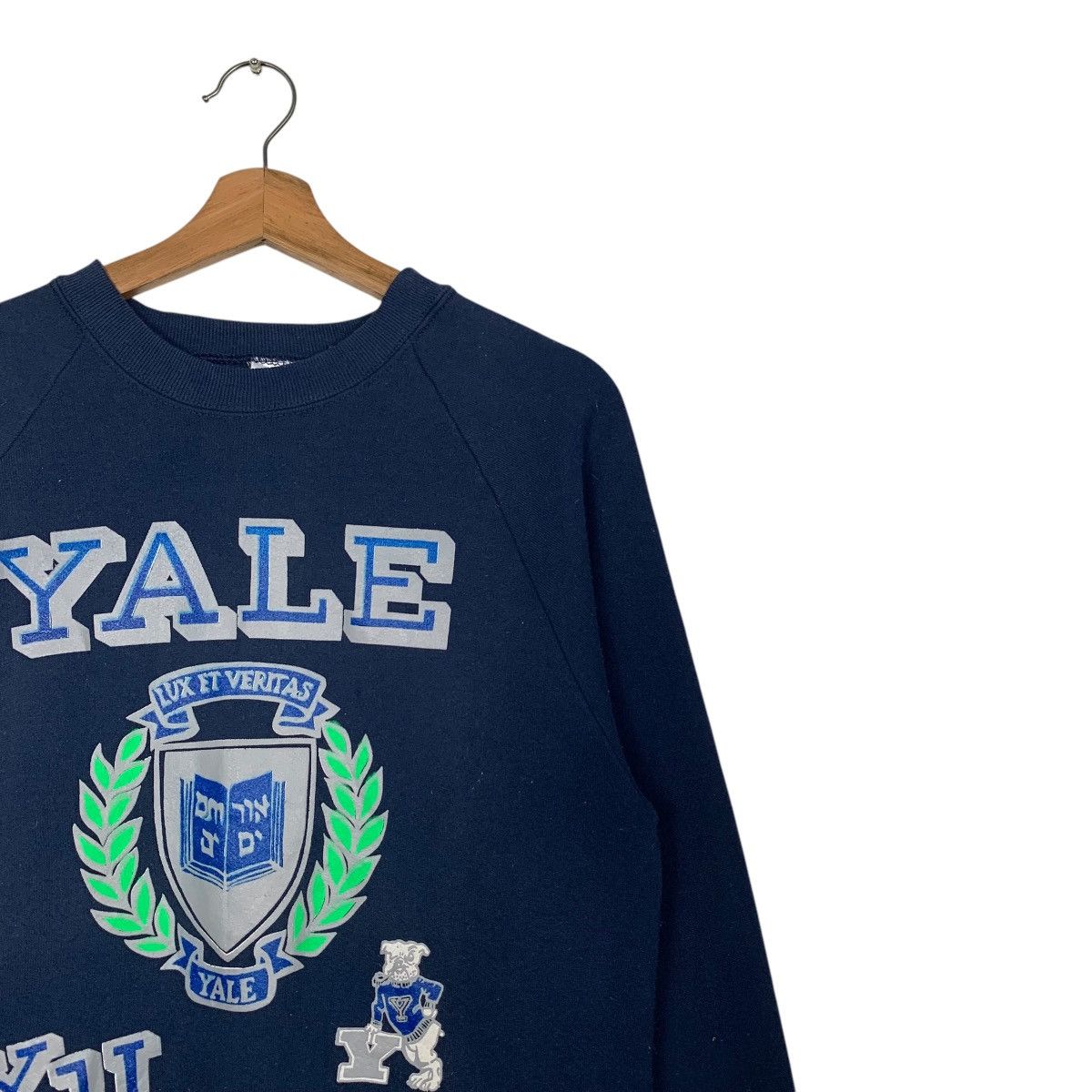 Vintage BVD Made in Usa YALE UNIVERSITY Sweatshirt #2522-C114 Size US M / EU 48-50 / 2 - 5 Thumbnail