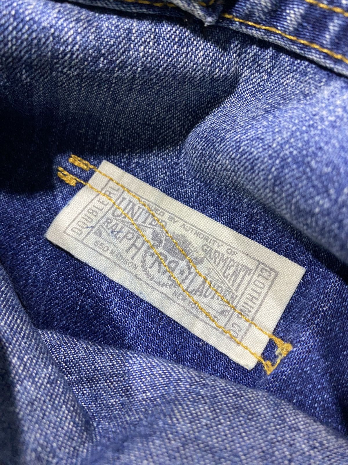 RRL Ralph Lauren carpenter Jeans Size US 32 / EU 48 - 19 Thumbnail