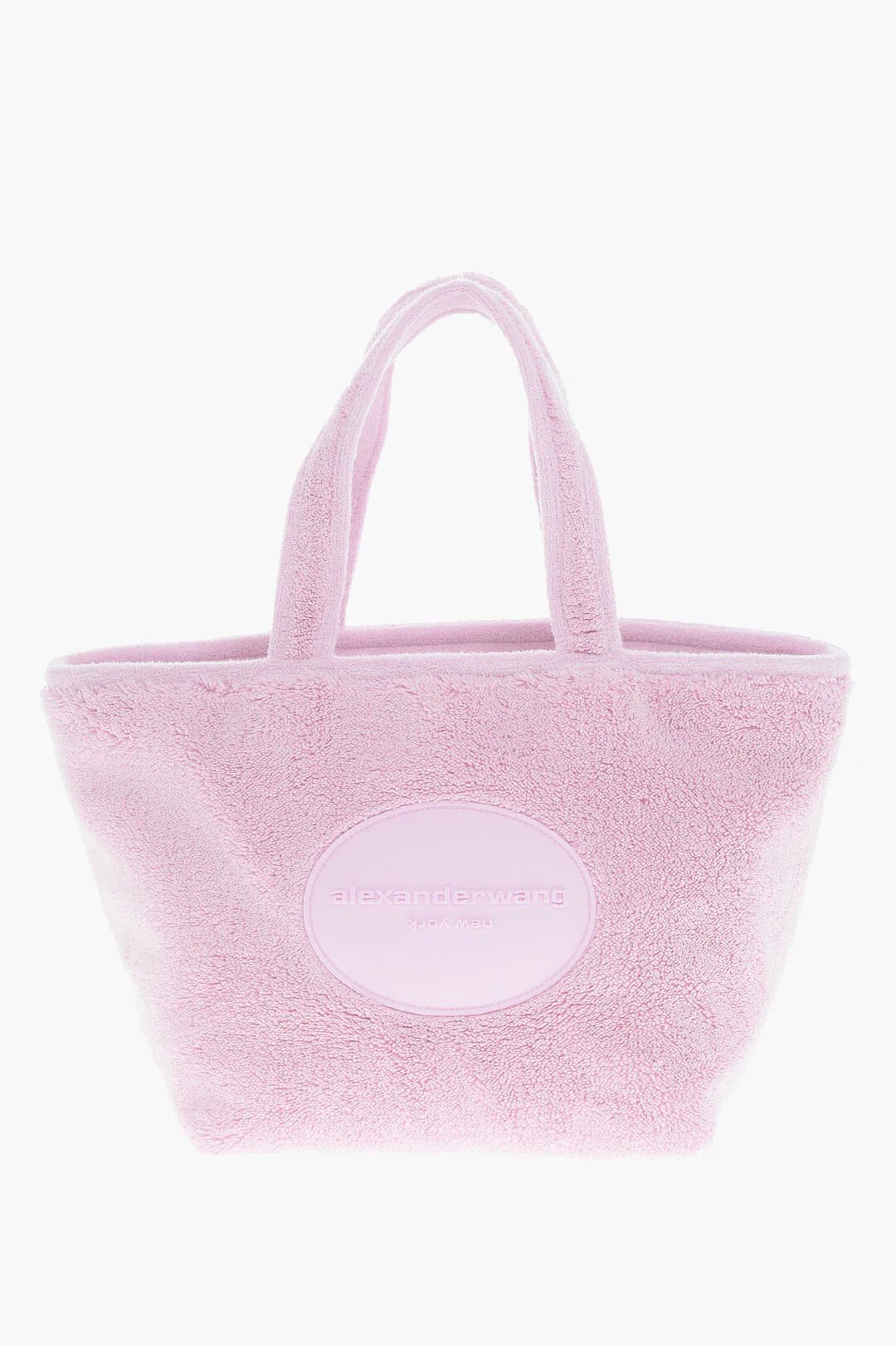 Alexander Wang og1mm0426 Size: OS / Cotton Terry Tote Bag in Pink Size ONE SIZE - 1 Thumbnail