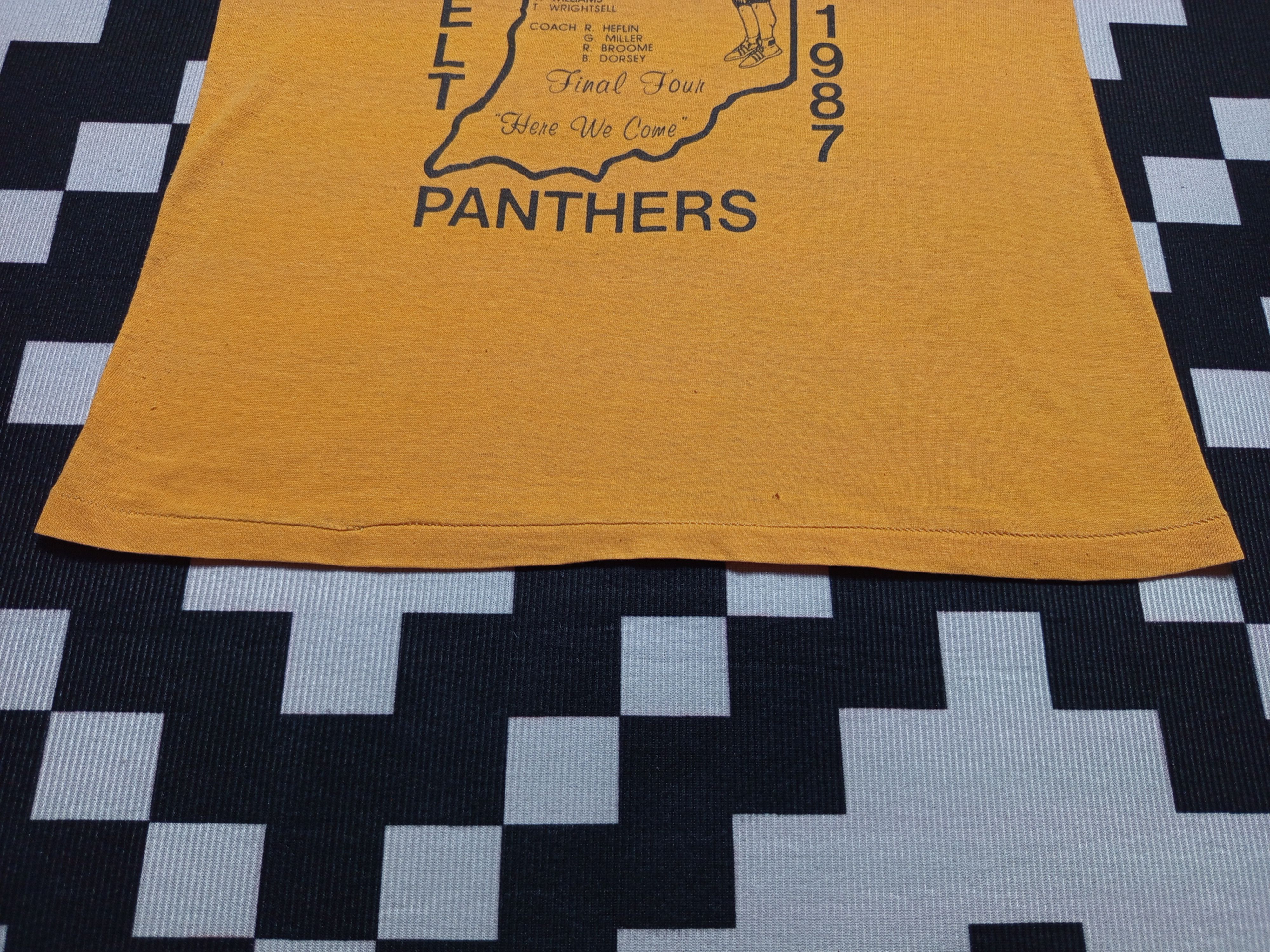 If Six Was Nine × Vintage Vintage Roosevelt Panthers 80s T-shirt Size US XS / EU 42 / 0 - 5 Thumbnail