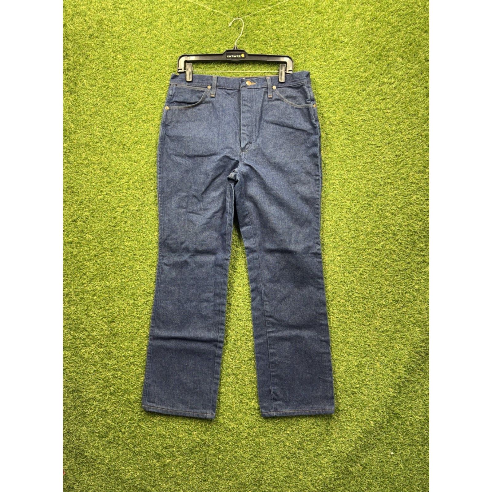 Wrangler Wrangler Jeans Mens 36x30 Blue Cowboy Cut Slim Fit 936PWD Denim Rodeo Western Jeans Mens Blue Wrangler Cowboy Cut Slim Fit 936PWD Denim Rodeo Western Size US 36 / EU 52 - 2 Thumbnail