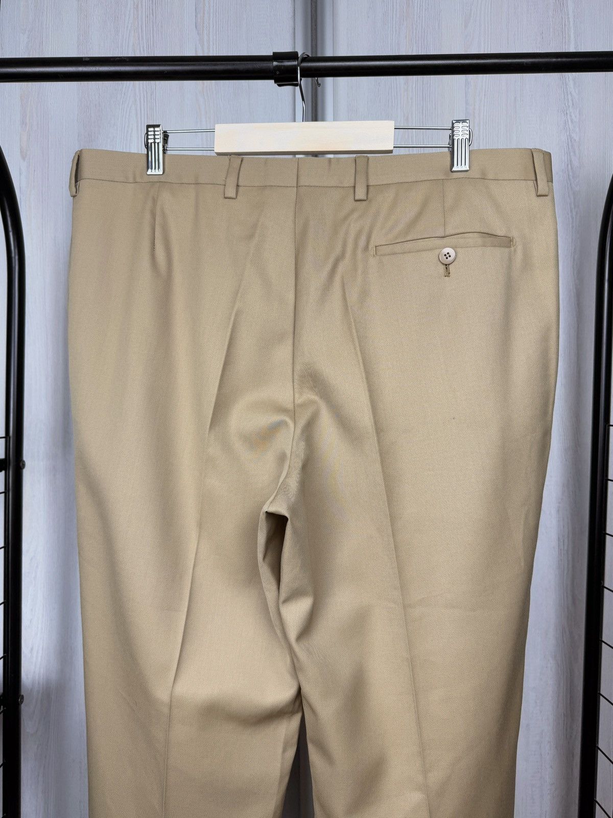 Burberry Burberry’s of London vintage small logo baggy wide pants 50 Size US 40 / EU 56 - 7 Thumbnail