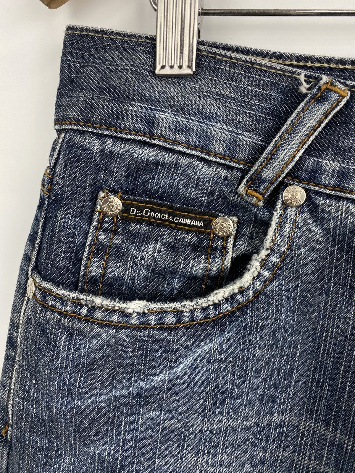 Dolce & Gabbana Vintage 90s Dolce Gabbana Y2K Jeans Retro Rare Hype Y2K Size US 34 / EU 50 - 12 Thumbnail