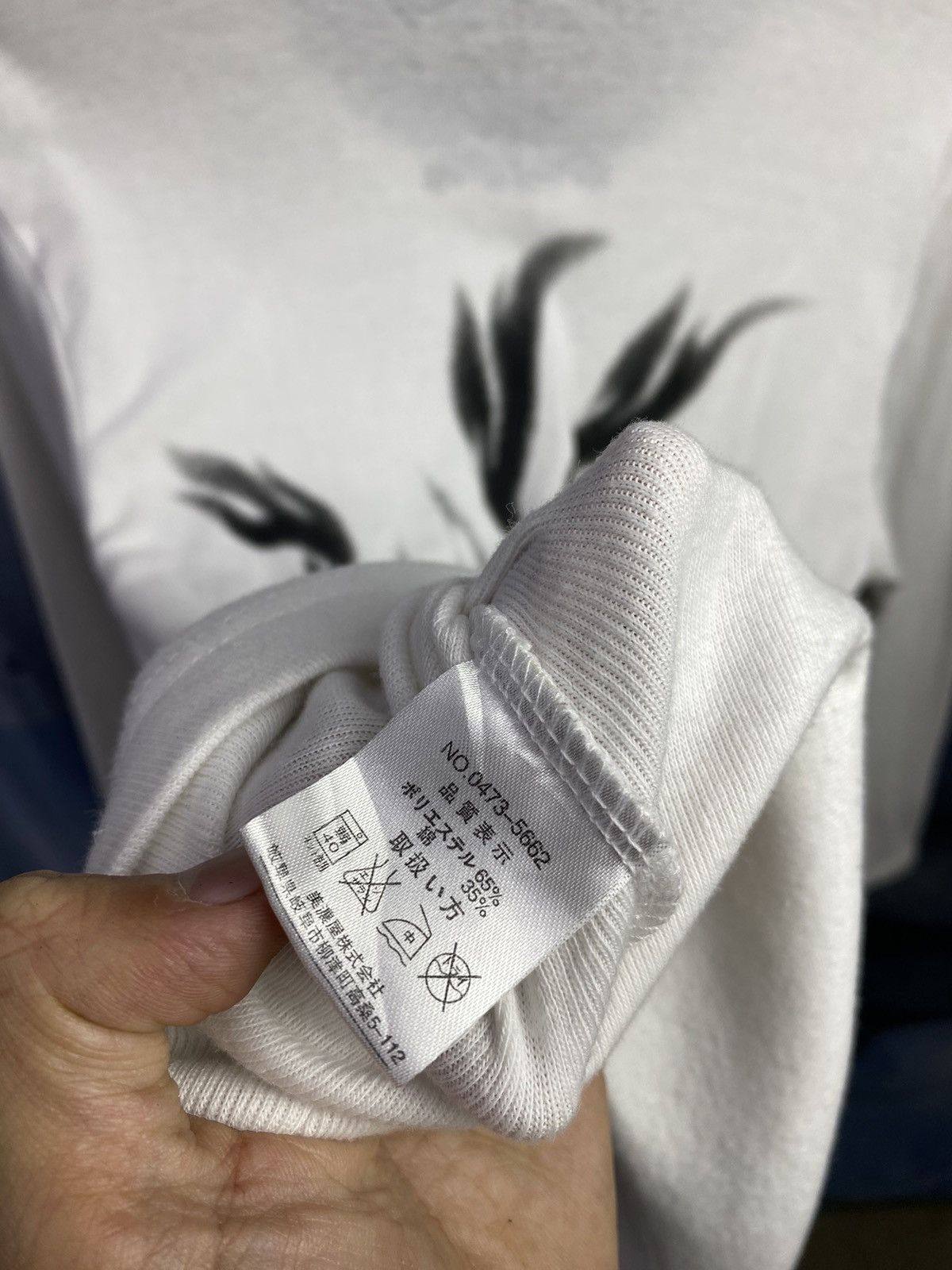 Japanese Brand japanese spinash poem unfefined longsleeve Size US M / EU 48-50 / 2 - 7 Thumbnail
