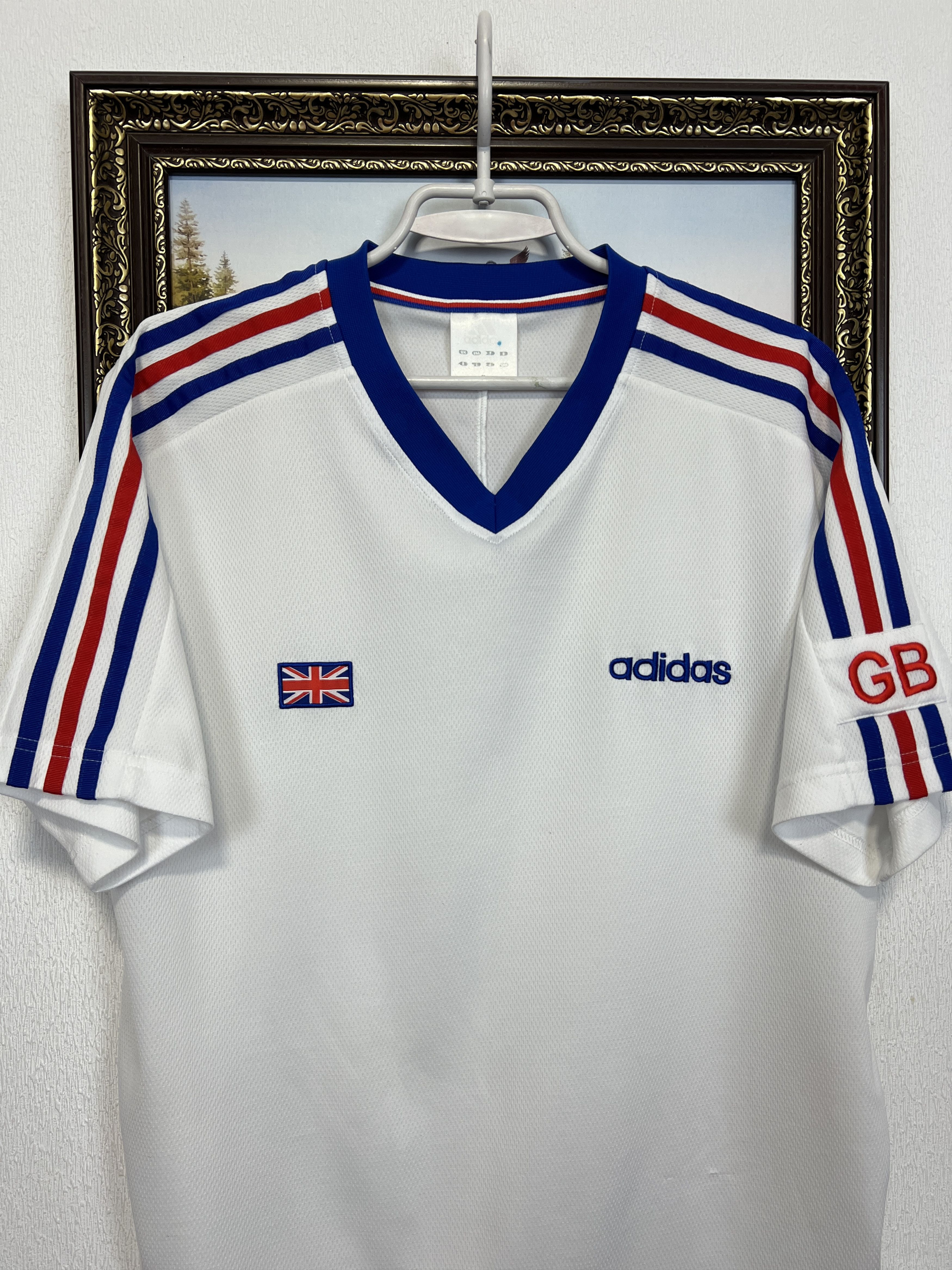 Adidas Team Great Britain Athens Olympics Shirt Jersey Trikot Size US M / EU 48-50 / 2 - 2 Thumbnail