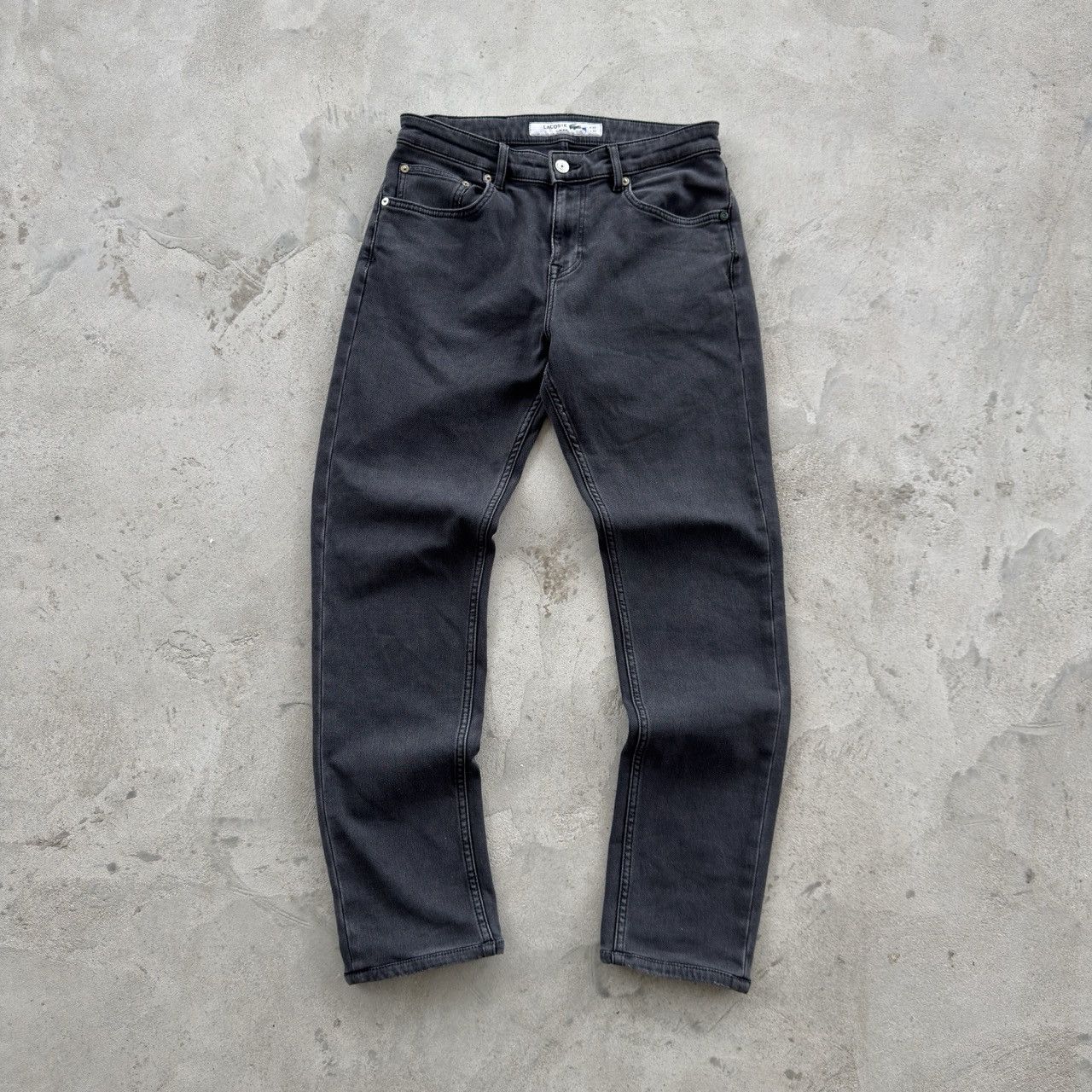 Lacoste Lacoste Slim Fit Jeans Gray Wash Denim Pants W32 L32 Size US 32 / EU 48 - 2 Thumbnail