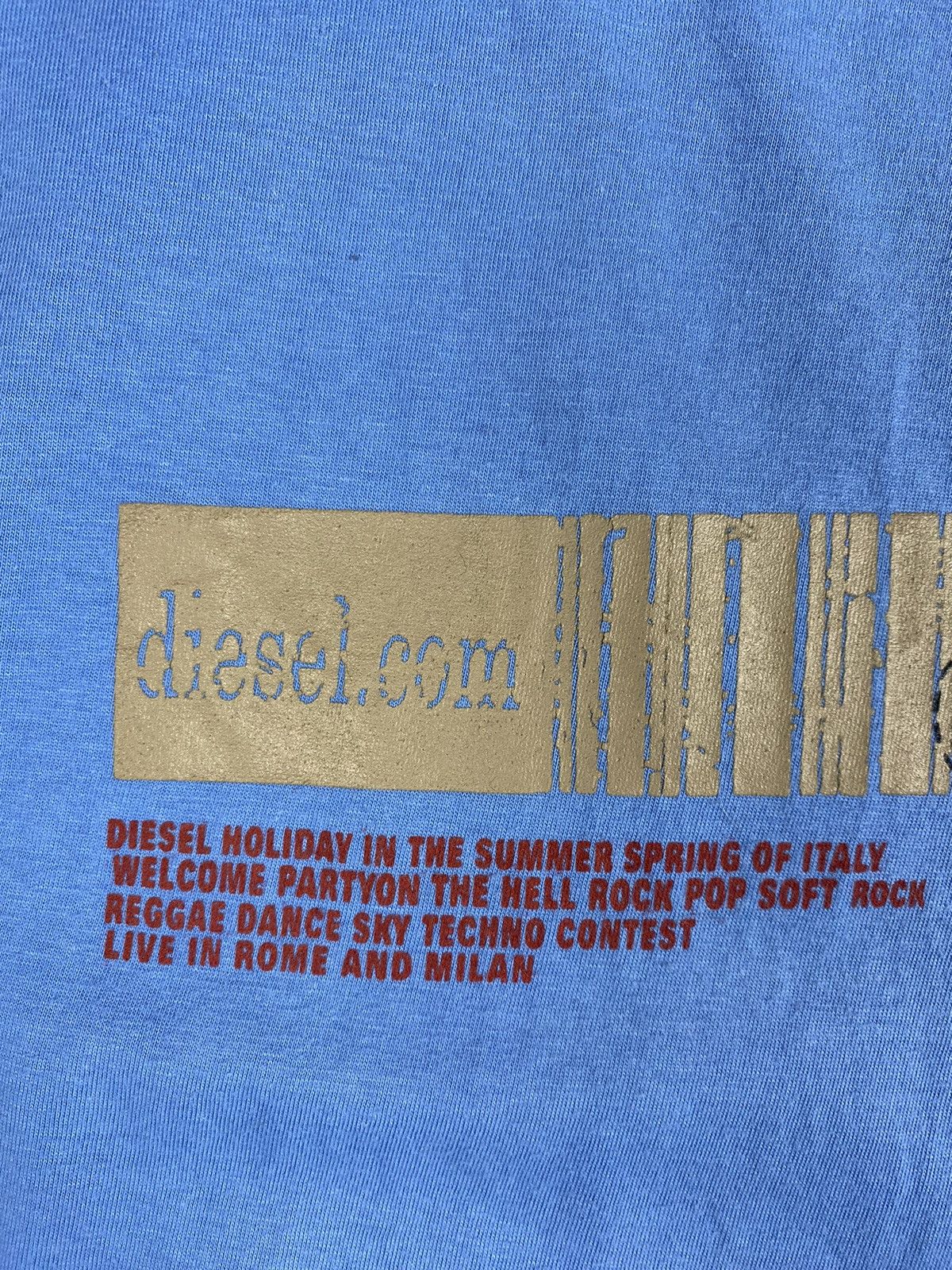 Diesel Y2K Vintage Diesel Tee Shirt Archive Hype Size L Size US L / EU 52-54 / 3 - 6 Thumbnail